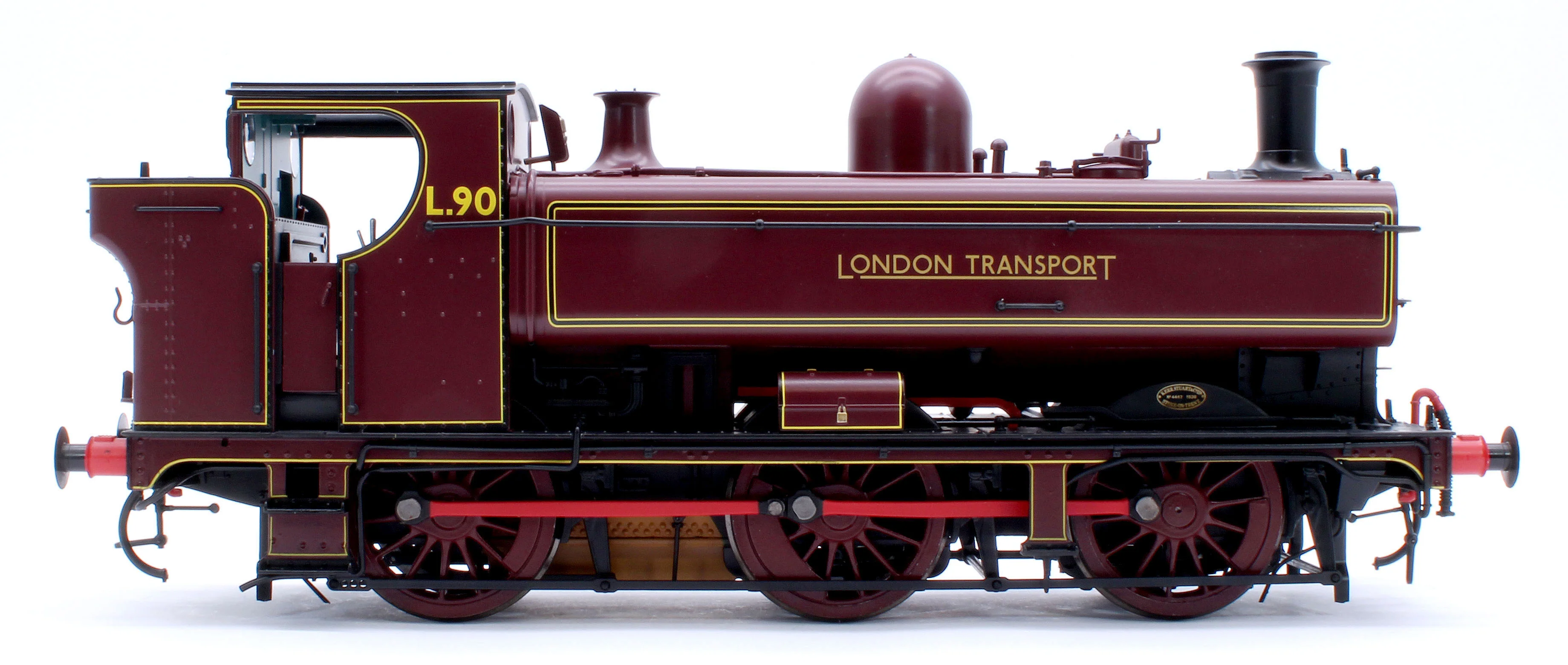 7S-007-016 Class 57xx Pannier L90 London Transport - Steam Tank Locomotive - Image 5