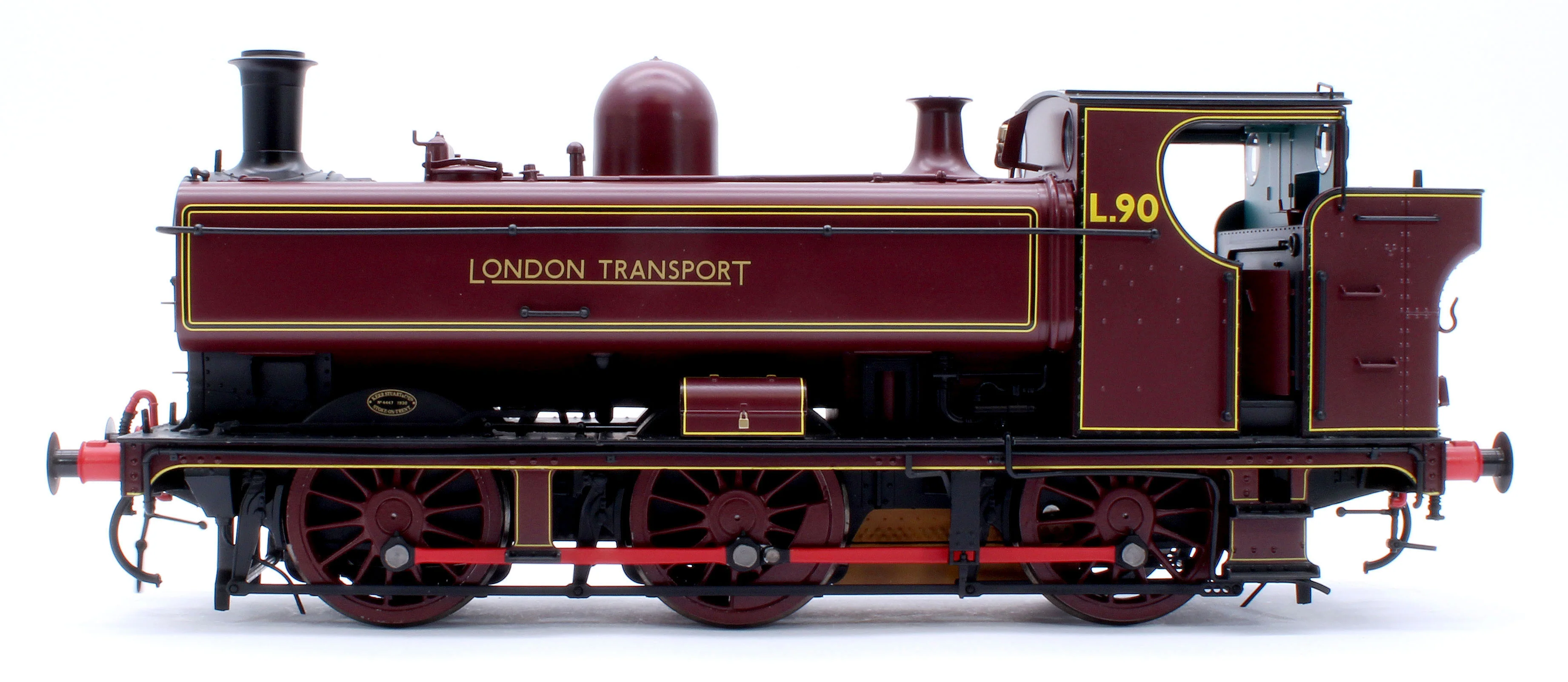 7S-007-016S Class 57xx Pannier L90 London Transport - Steam Tank Locomotive - Sound Fitted - Image 2
