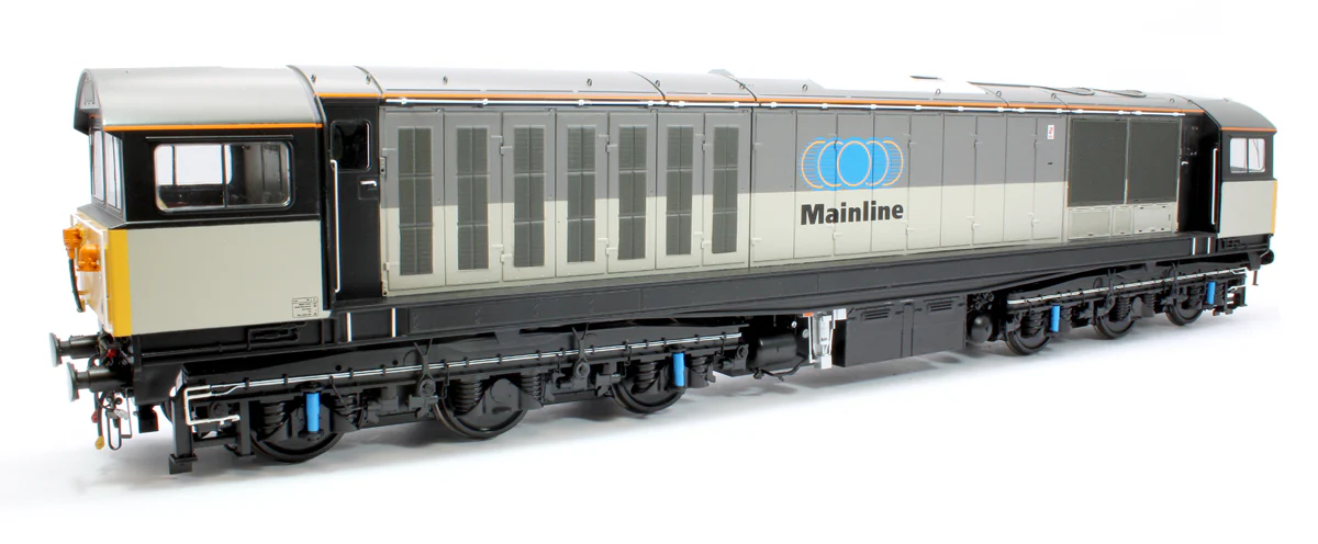 5857 Class 58 58009 Mainline Grey Diesel Locomotive