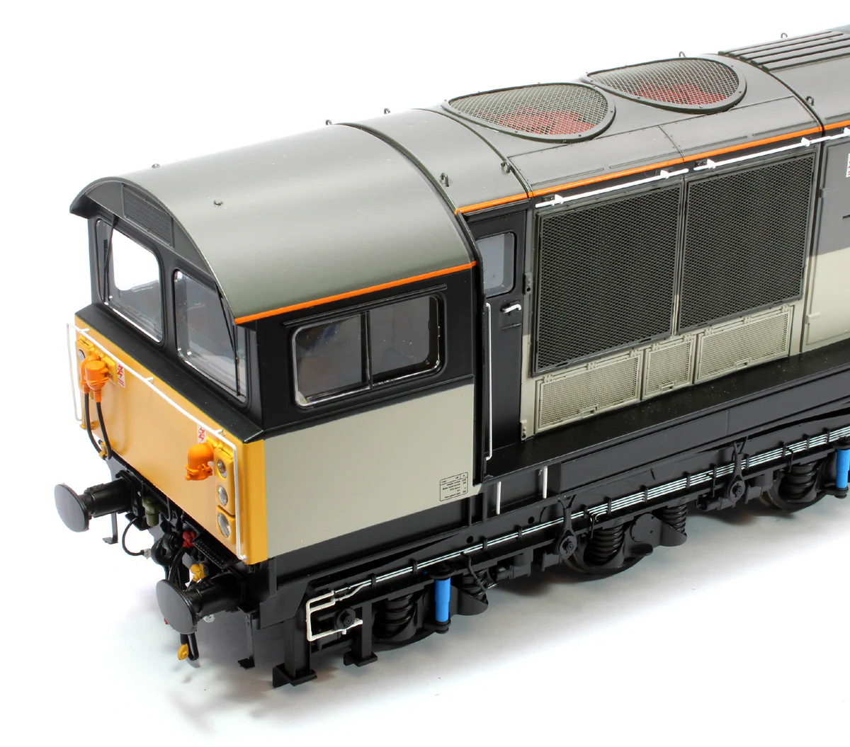 5857 Class 58 58009 Mainline Grey Diesel Locomotive - Image 11