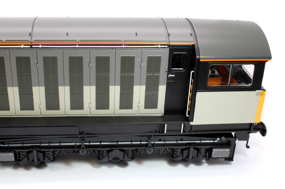 5853 Class 58 Railfreight Coal Sector Grey Diesel Locomotive - Image 11