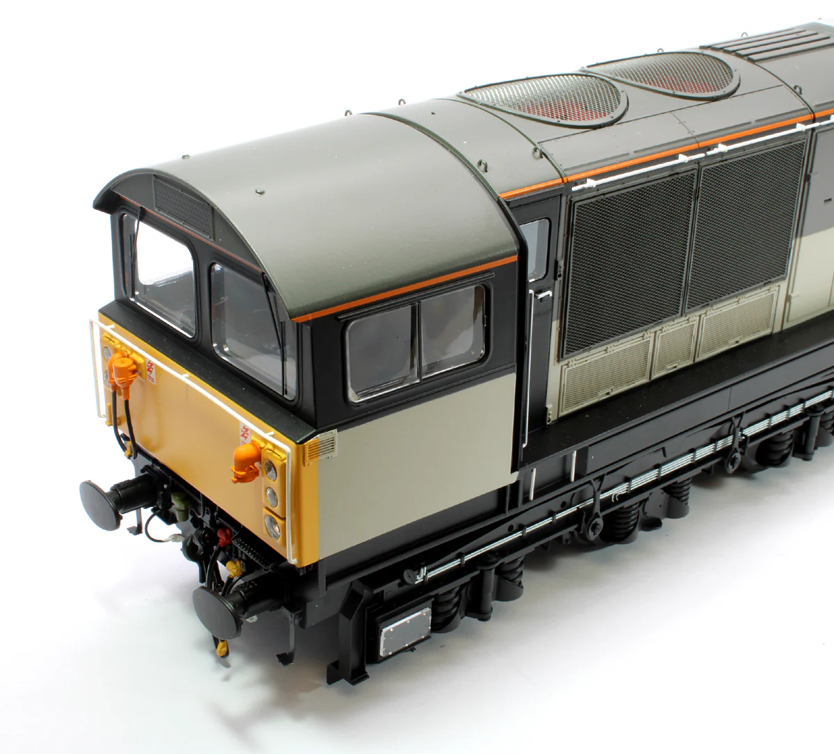 5853 Class 58 Railfreight Coal Sector Grey Diesel Locomotive - Image 9