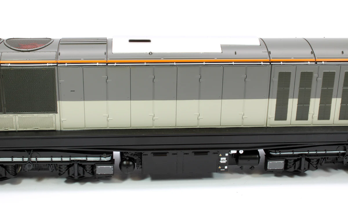 5858 Class 58 Railfreight Grey Unnumbered/Unbranded Diesel Locomotive - Image 10