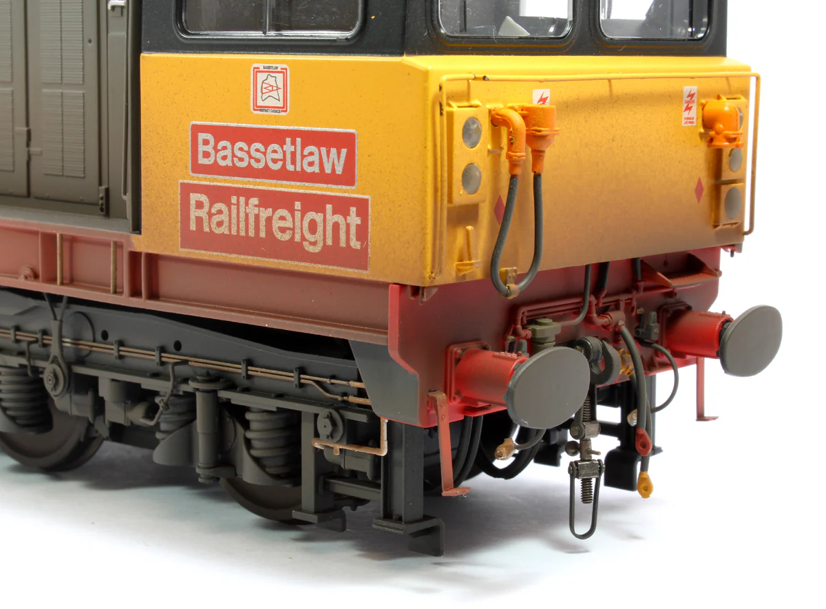 5855 Class 58 Railfreight Red Stripe 58034 Bassetlaw Diesel Locomotive - Weathered - Image 10