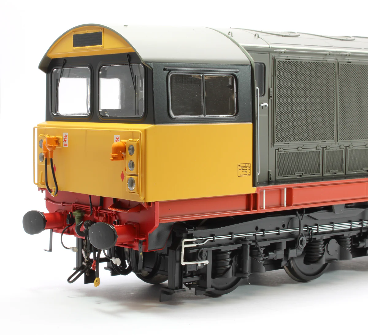 5851 Class 58 Railfreight Red Stripe Diesel Locomotive - Image 8