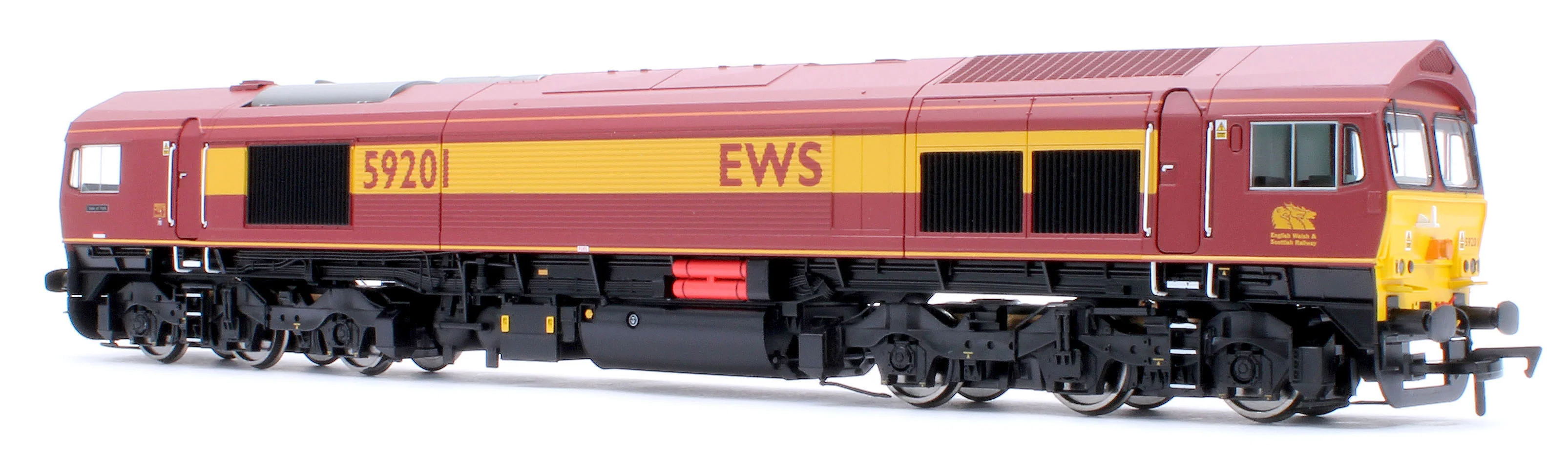 4D-005-005SSM Class 59 59201 EWS Vale of York Diesel Locomotive - DCC Sound & Smoke Fitted - Image 3