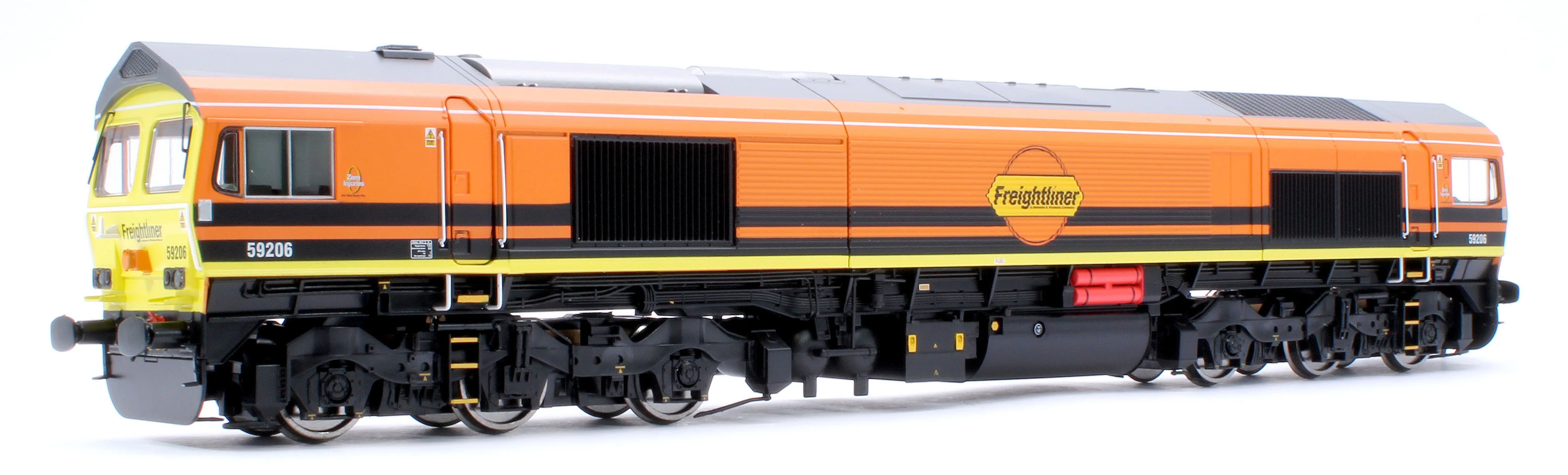 4D-005-008 Class 59 59206 Freightliner Orange John F Yeoman Diesel Locomotive