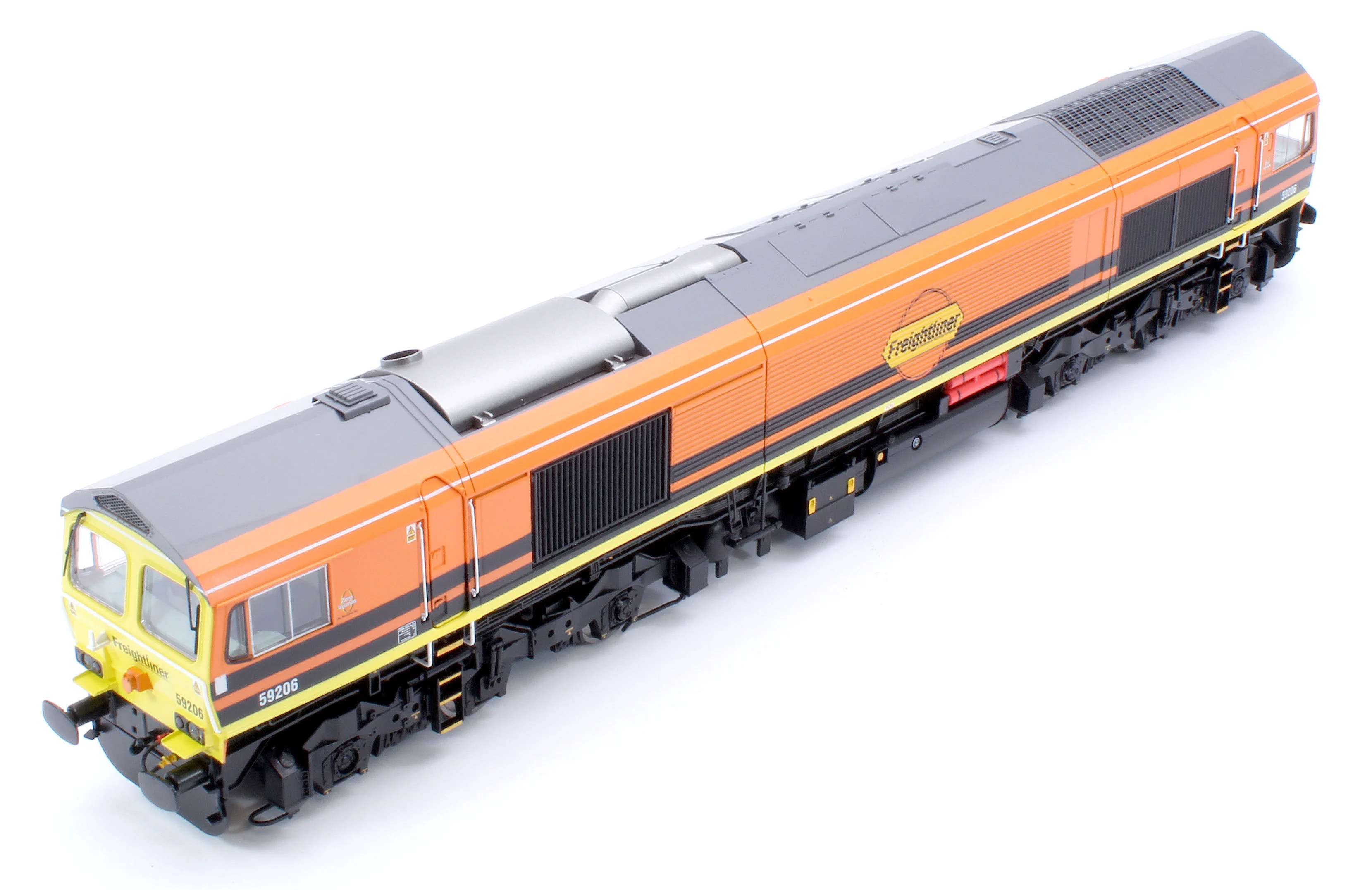 4D-005-008 Class 59 59206 Freightliner Orange John F Yeoman Diesel Locomotive - Image 11