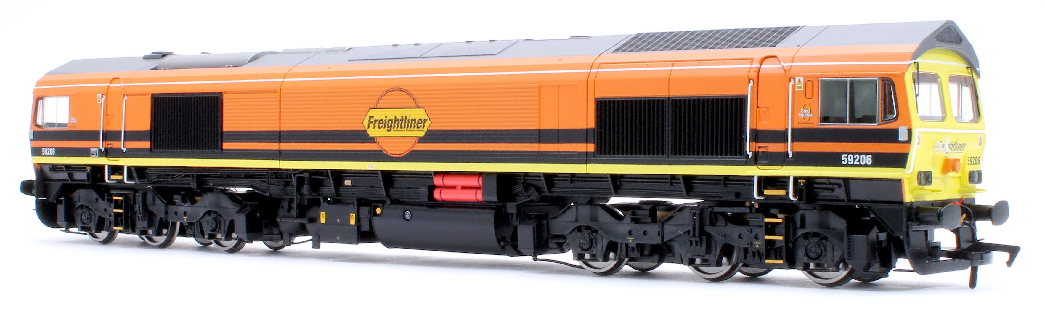 4D-005-008 Class 59 59206 Freightliner Orange John F Yeoman Diesel Locomotive - Image 3