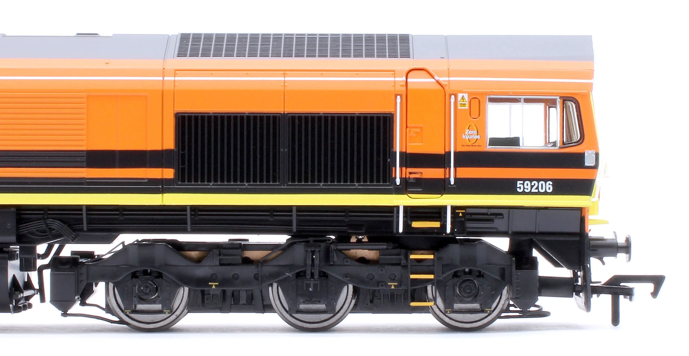 4D-005-008 Class 59 59206 Freightliner Orange John F Yeoman Diesel Locomotive - Image 8
