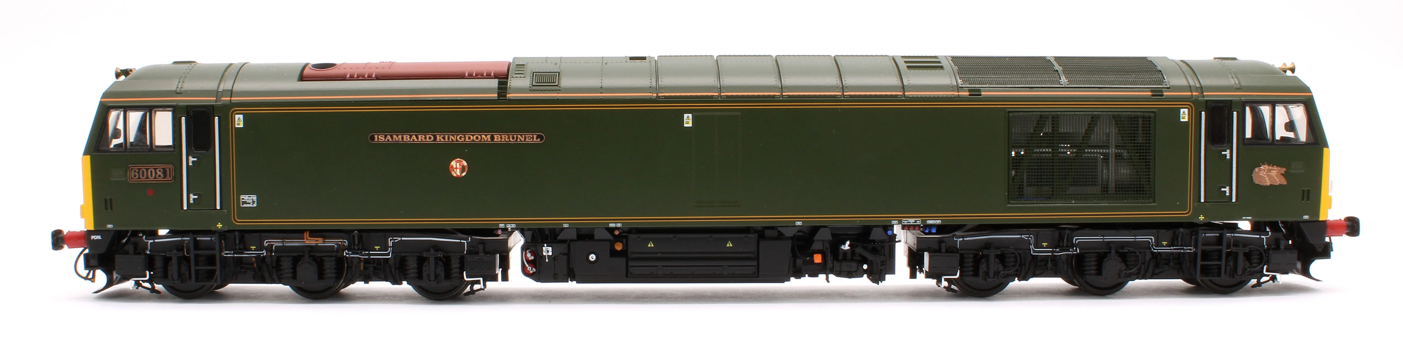 CM-60081-GWR Class 60 081 “Isambard Kingdom Brunel” GWR Green Diesel Electric Locomotive - Image 5