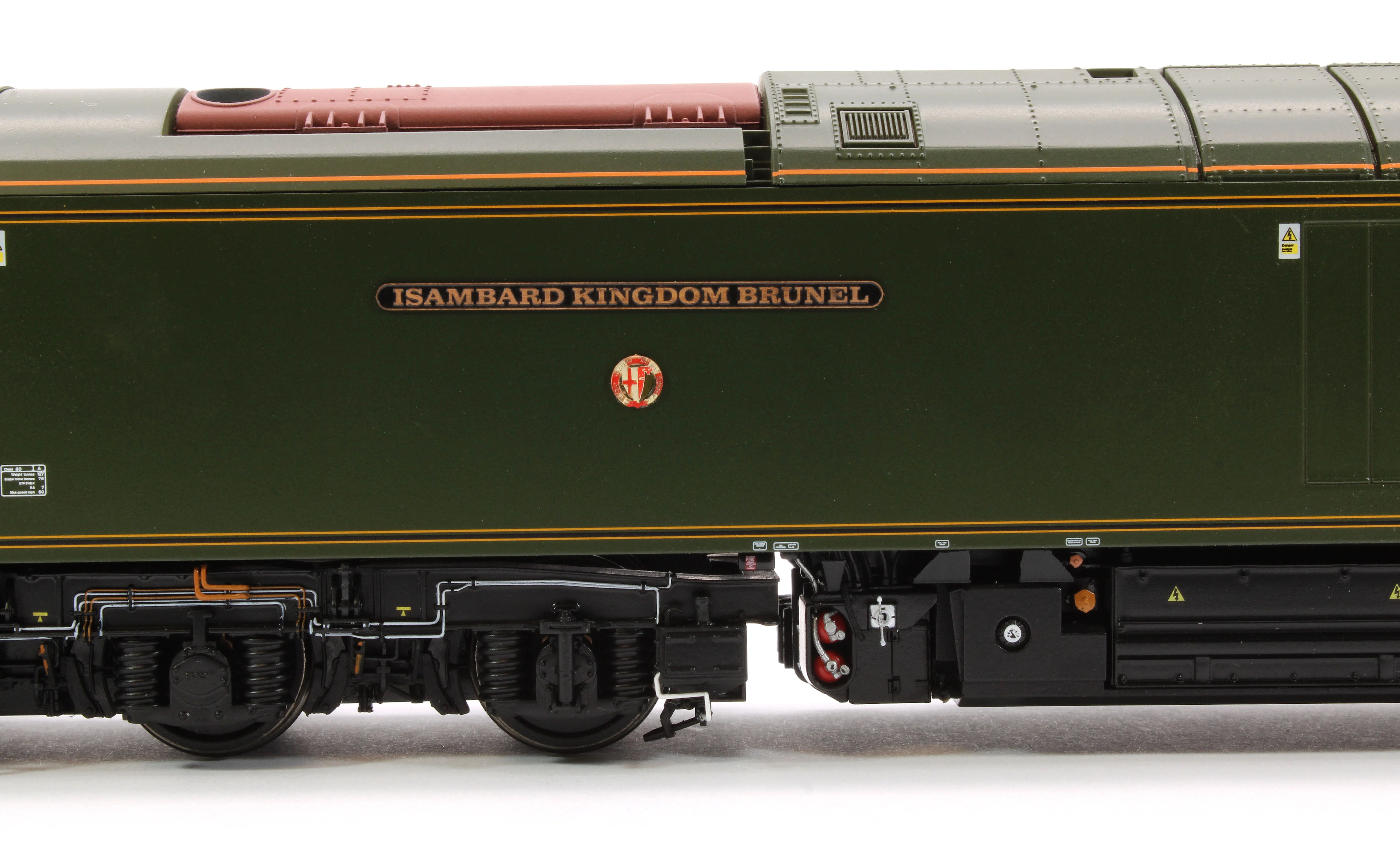 CM-60081-GWR Class 60 081 “Isambard Kingdom Brunel” GWR Green Diesel Electric Locomotive - Image 8