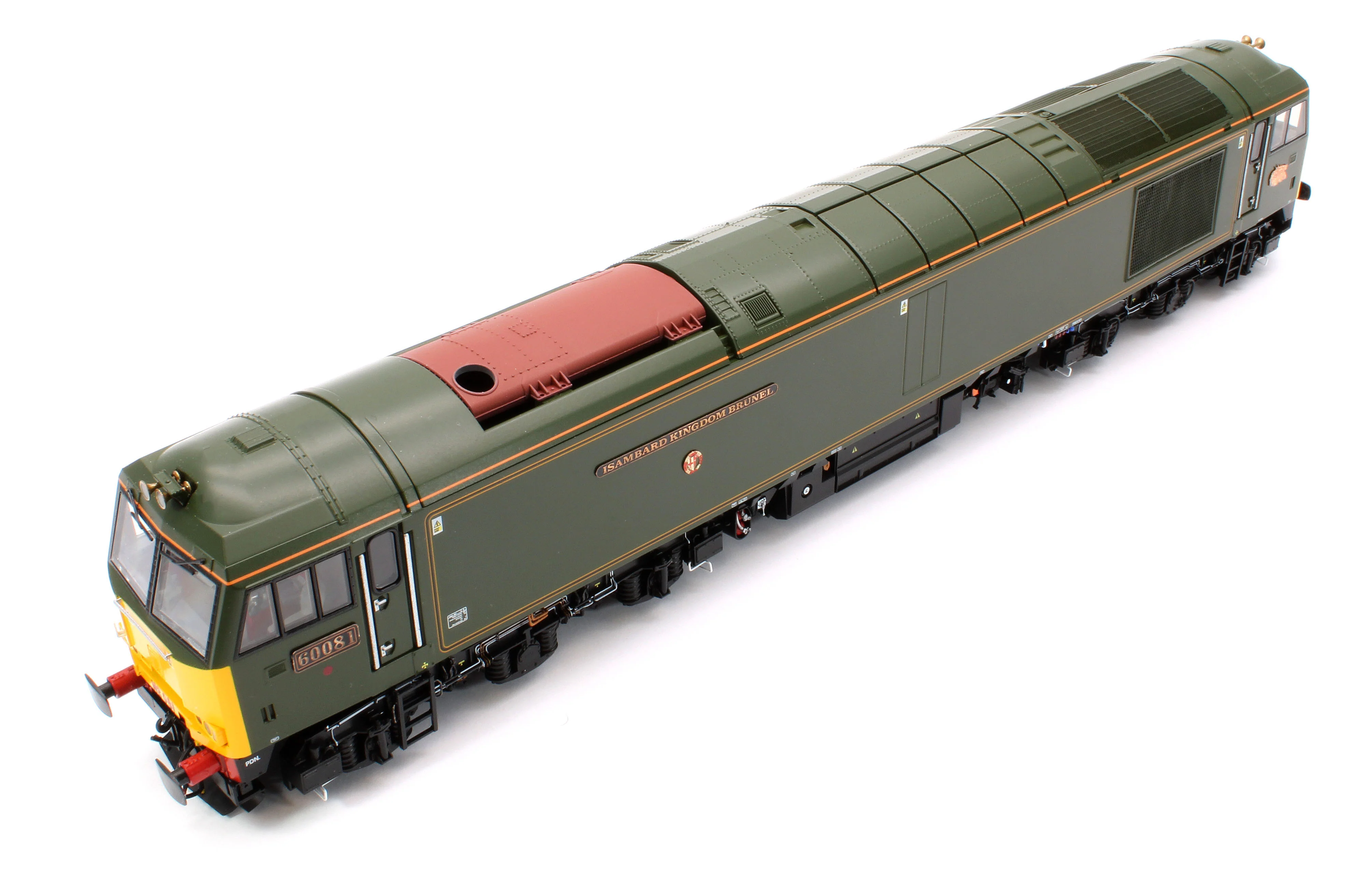 CM-60081-GWR Class 60 081 “Isambard Kingdom Brunel” GWR Green Diesel Electric Locomotive - Image 9