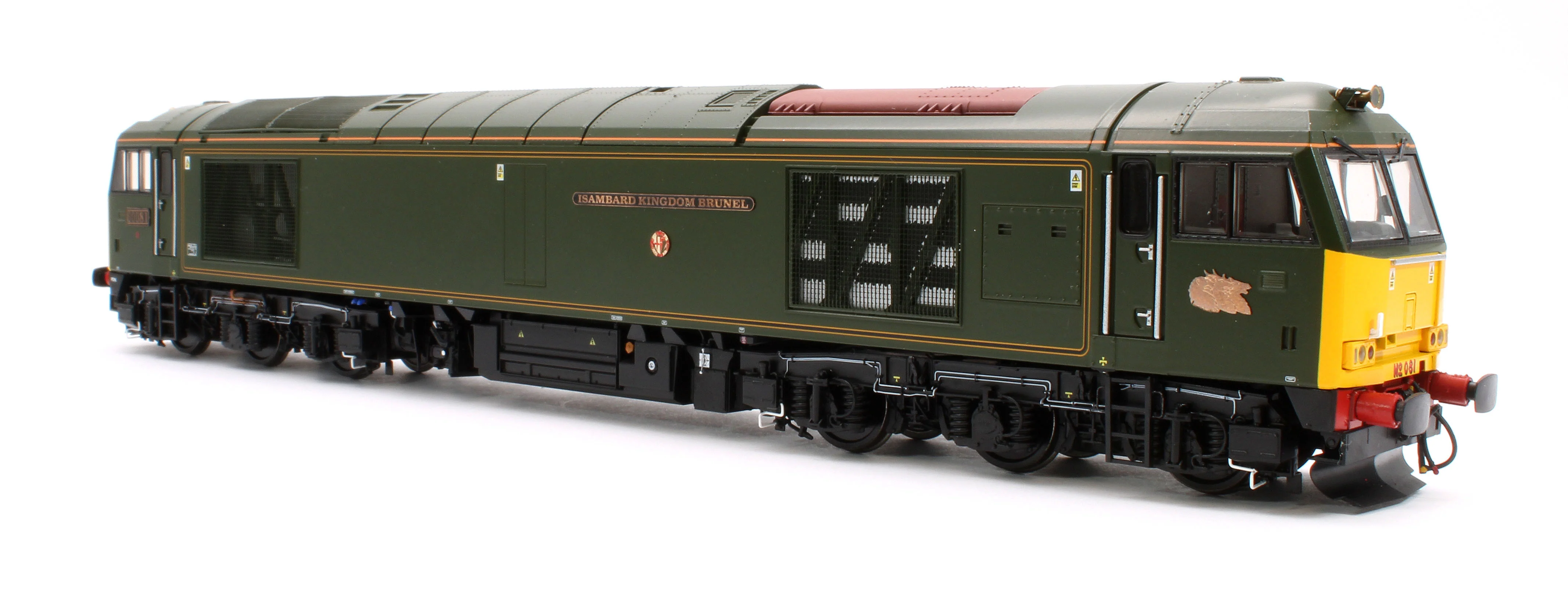 CM-60081-GWR SF Class 60 081 “Isambard Kingdom Brunel” GWR Green Diesel Electric Locomotive - DCC Sound - Image 4