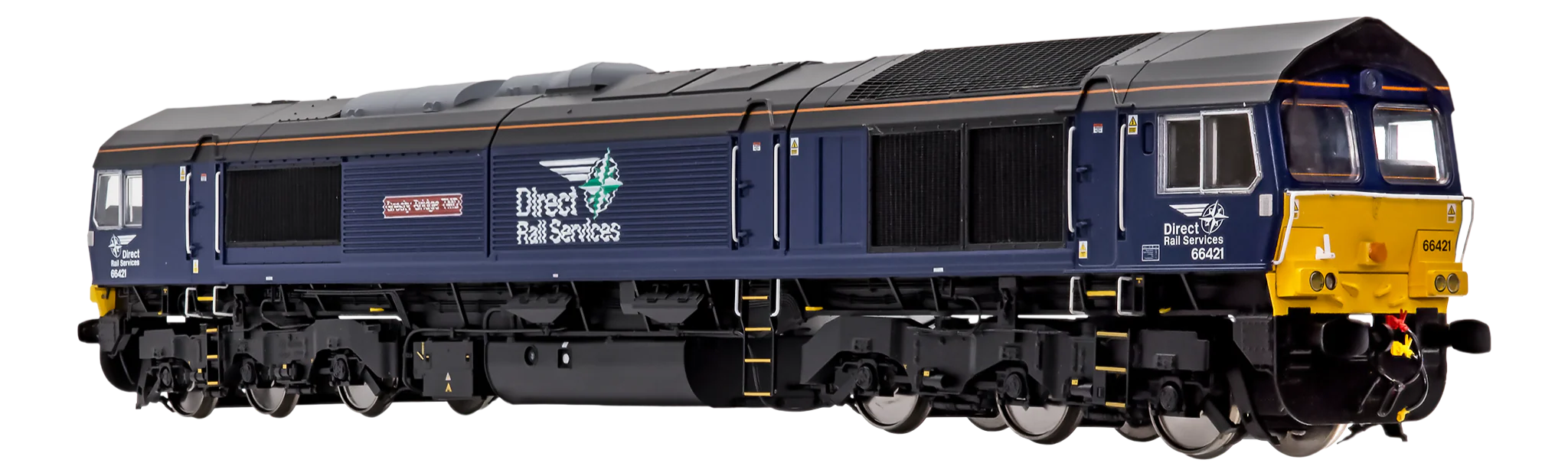 7D-066-004DS Class 66 421 New DRS Livery Diesel Locomotive - DCC Deluxe Sound Fitted - Image 4