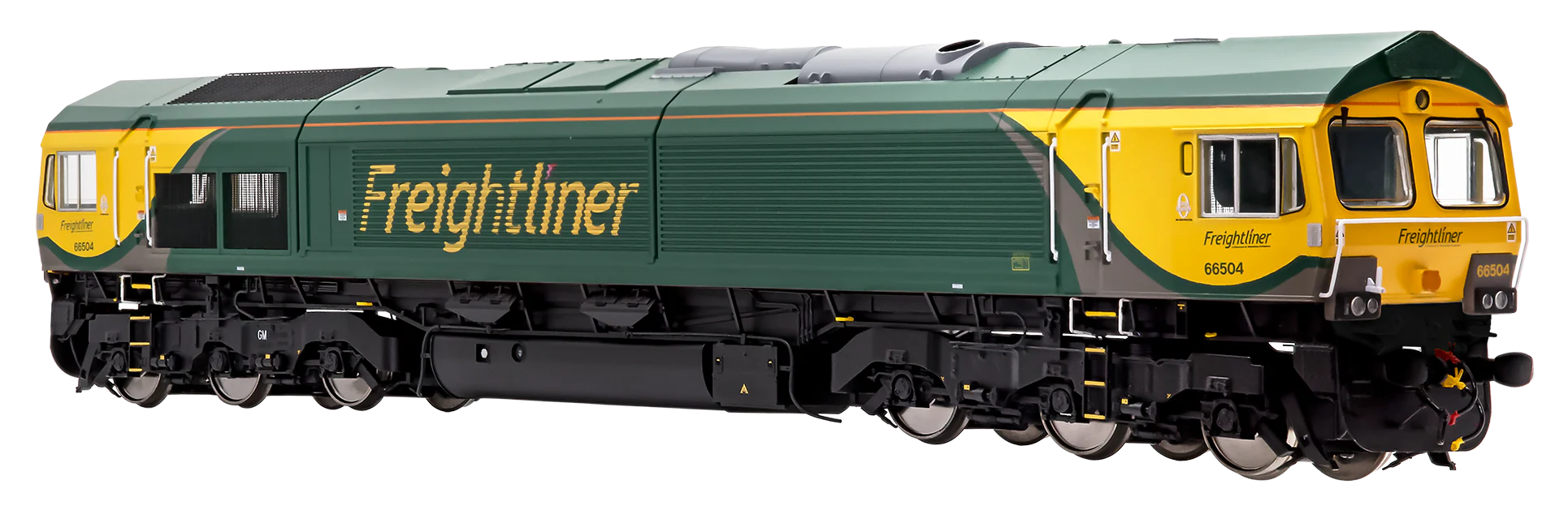 7D-066-002DS Class 66 504 Freightliner Powerhaul Livery Diesel Locomotive - DCC Deluxe Sound Fitted - Image 2