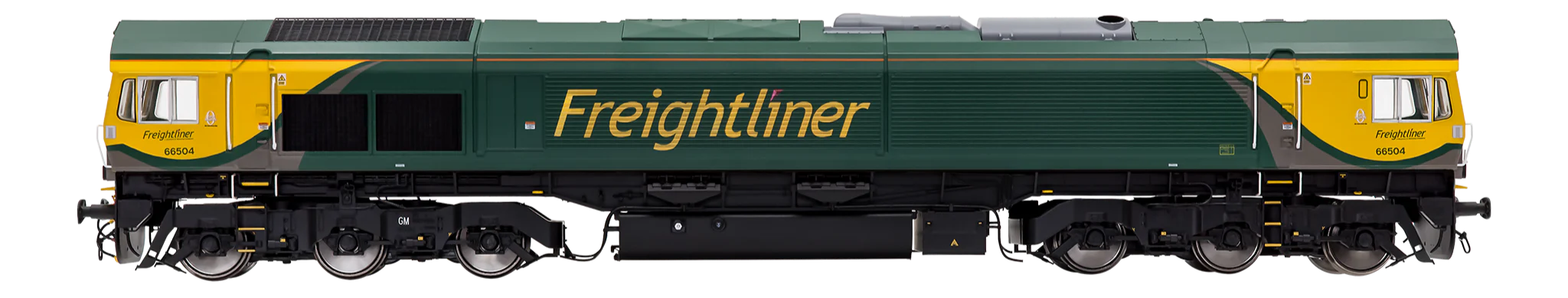 7D-066-002DS Class 66 504 Freightliner Powerhaul Livery Diesel Locomotive - DCC Deluxe Sound Fitted - Image 3