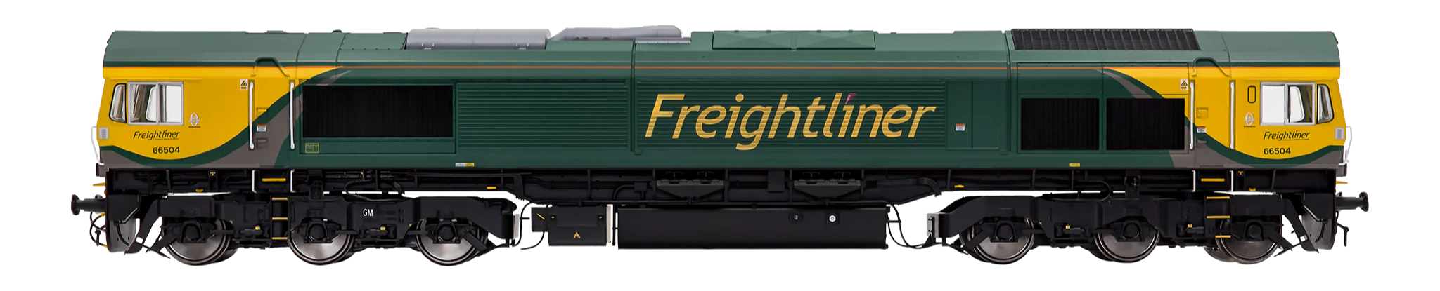 7D-066-002DS Class 66 504 Freightliner Powerhaul Livery Diesel Locomotive - DCC Deluxe Sound Fitted - Image 5