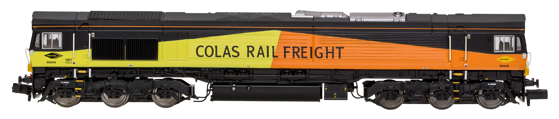 2D-066-009S Class 66 66846 Colas Rail Diesel Locomotive - DCC Sound - Image 3