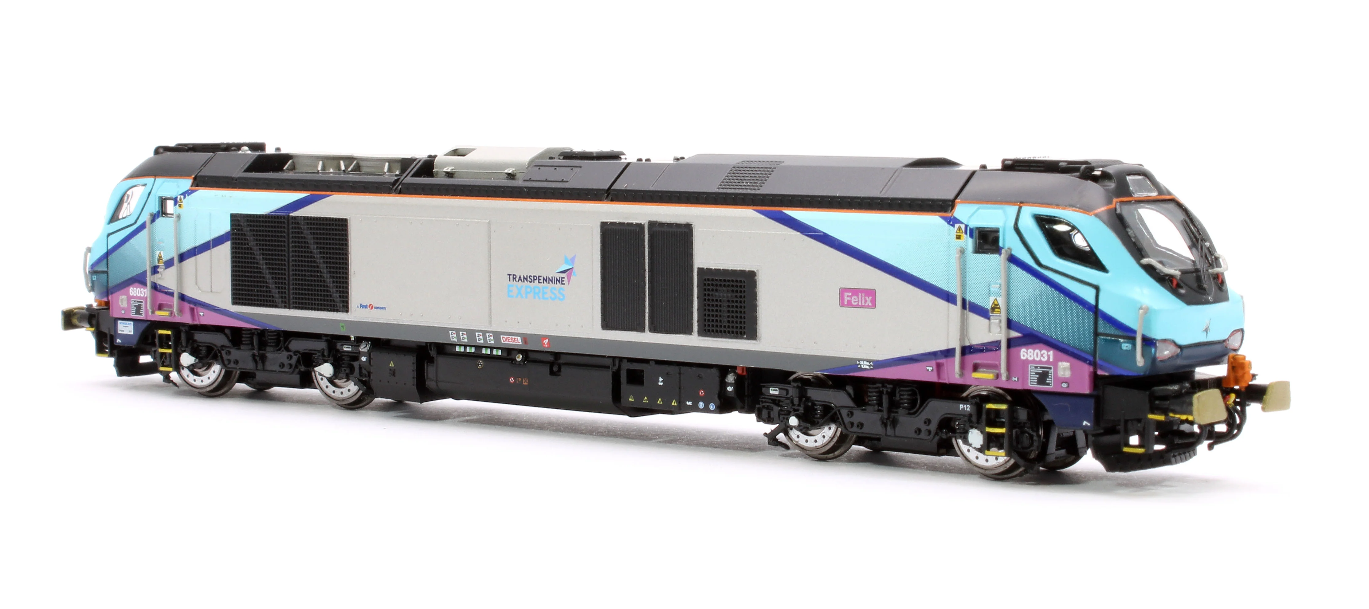 2D-022-015D Class 68 Felix 68031 Transpennine Express Diesel Locomotive - DCC Fitted - Image 4