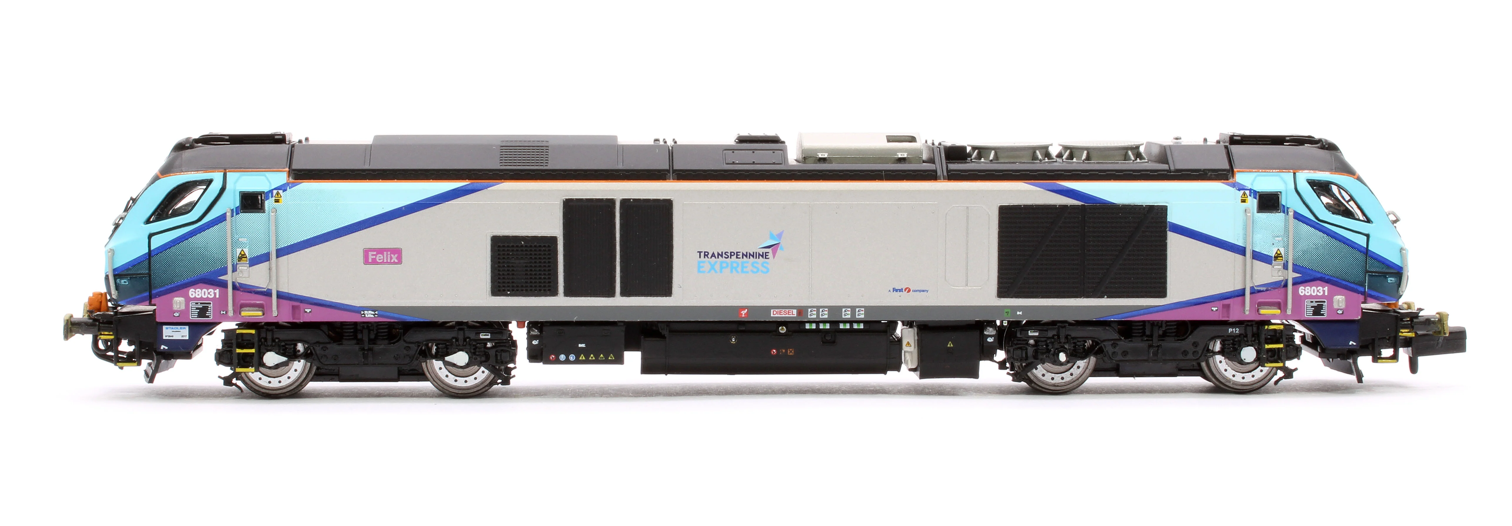 2D-022-015D Class 68 Felix 68031 Transpennine Express Diesel Locomotive - DCC Fitted - Image 5