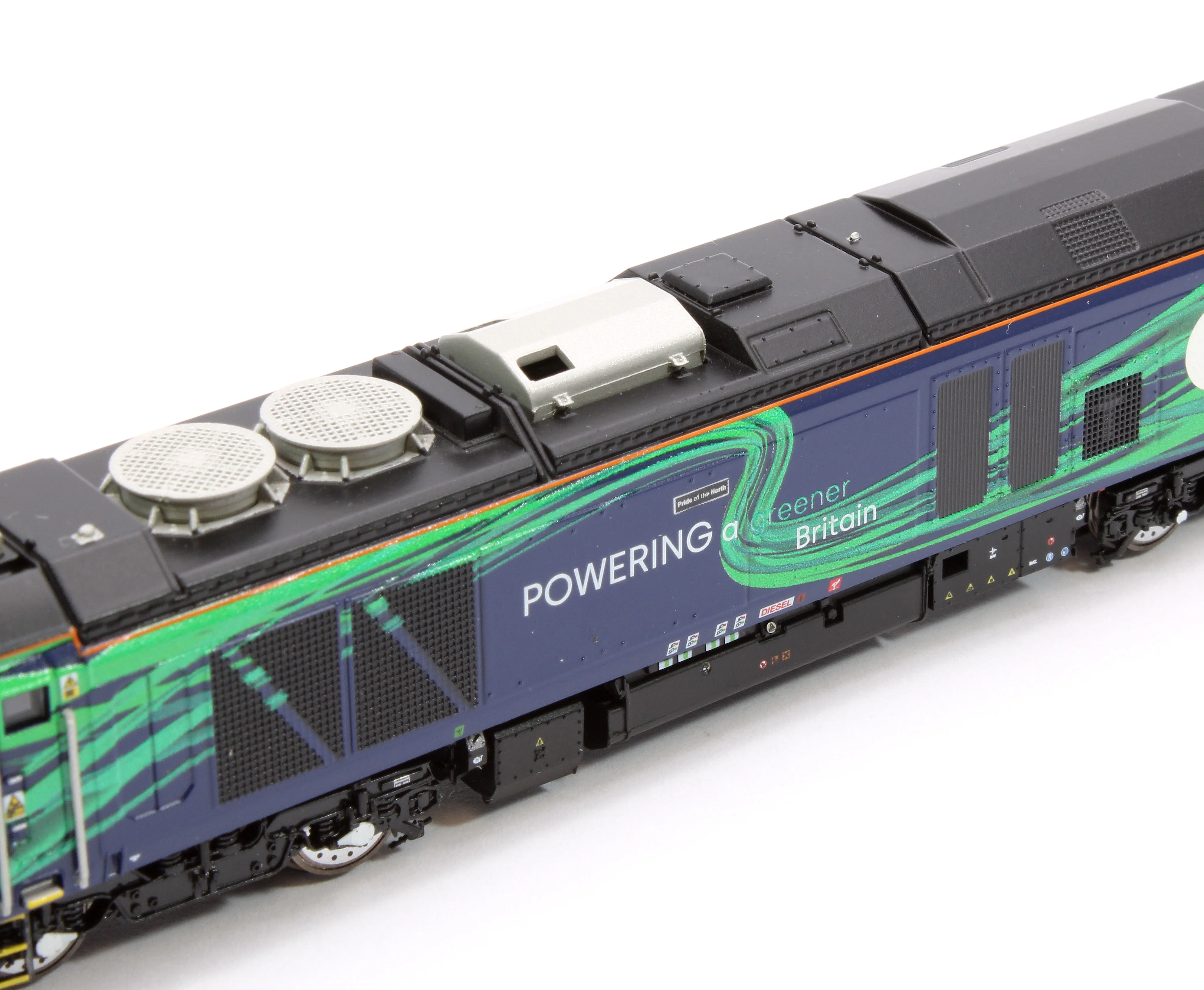 2D-022-016 Class 68 Pride of the North 68006 New DRS/NTS Green Diesel Locomotive - Image 11