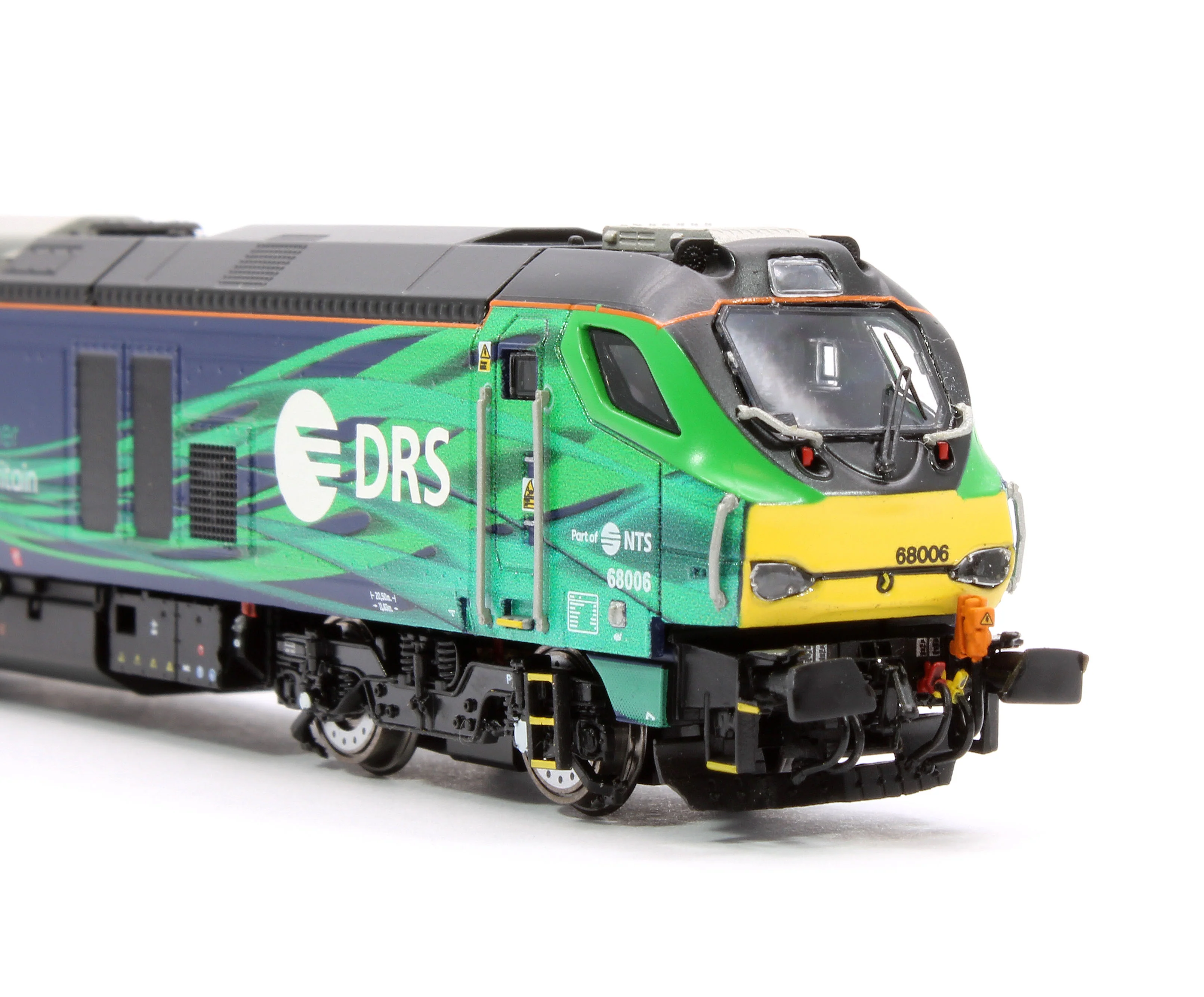 2D-022-016 Class 68 Pride of the North 68006 New DRS/NTS Green Diesel Locomotive - Image 9