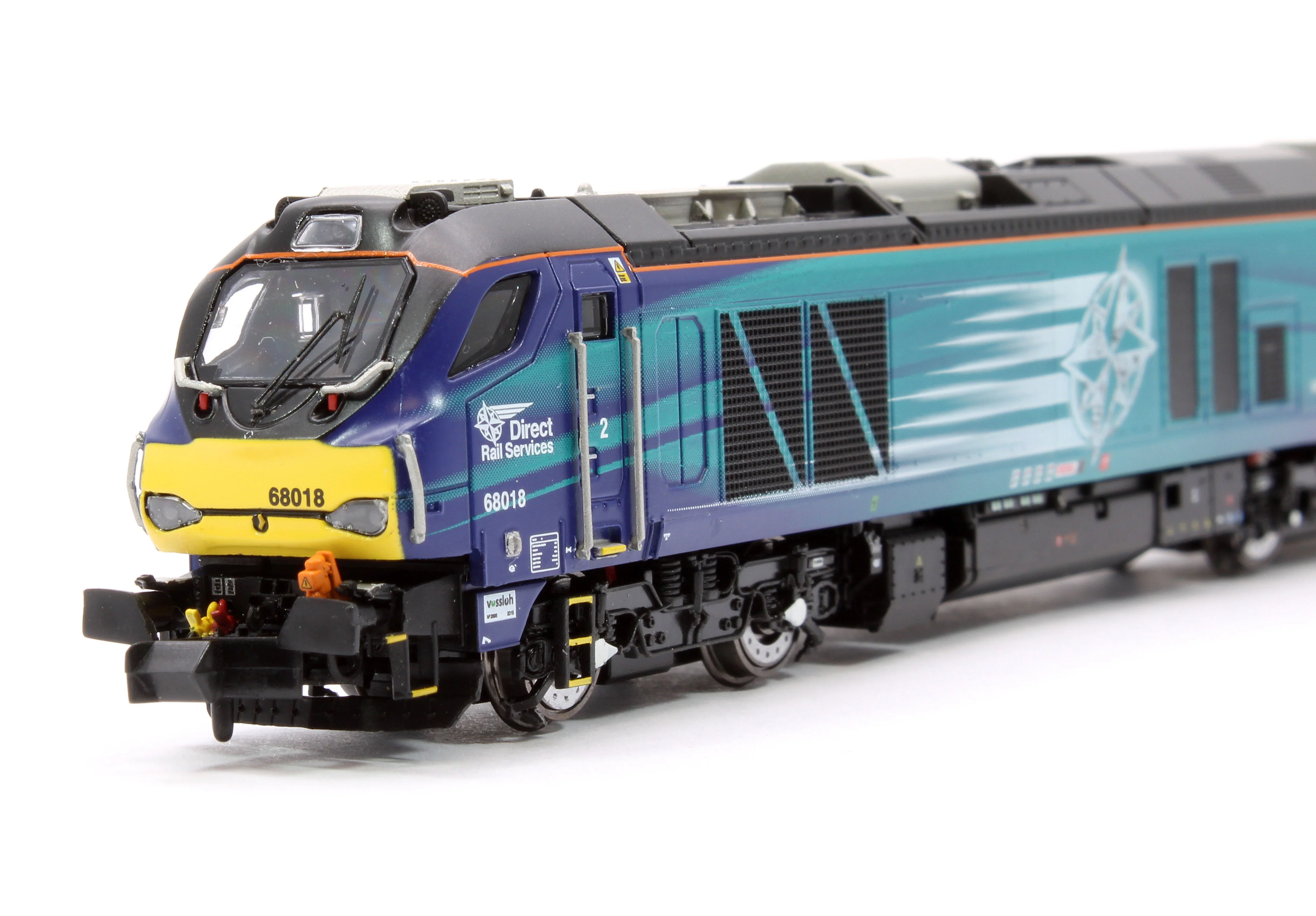 2D-022-013 Class 68 Vigilant 68018 DRS Compass Diesel Locomotive - Image 8