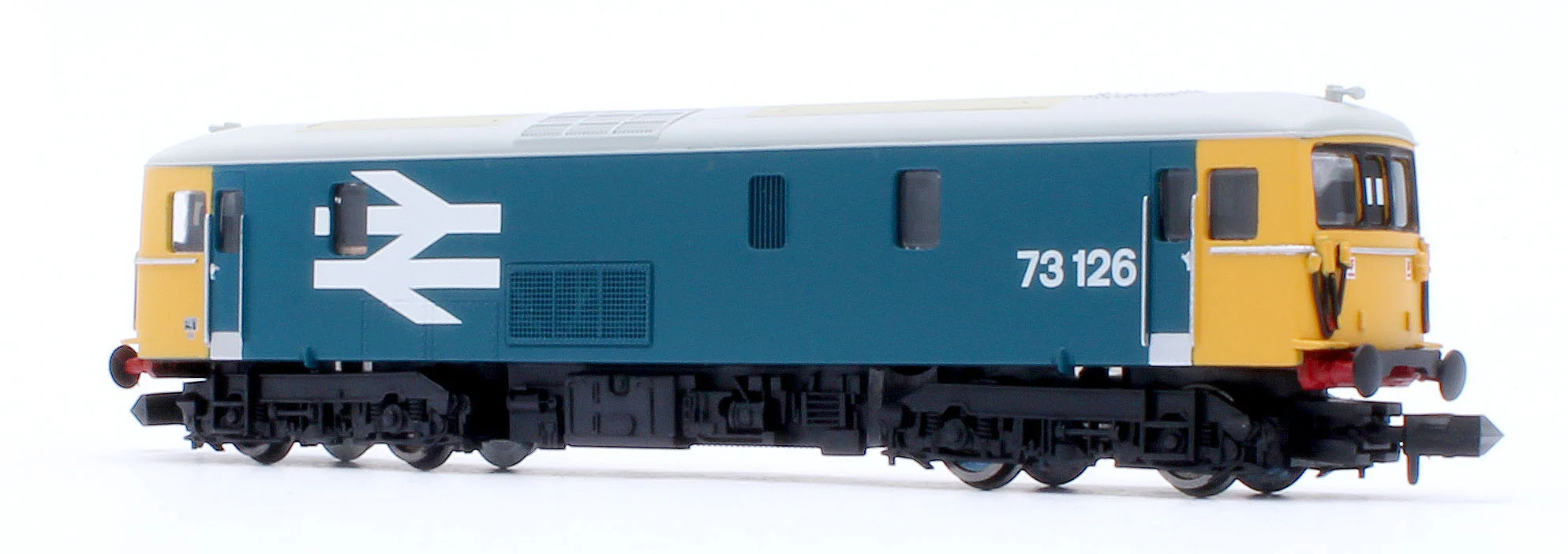 GM2210208 Class 73 126 BR Large Logo Blue Electro Diesel Locomotive - Image 6