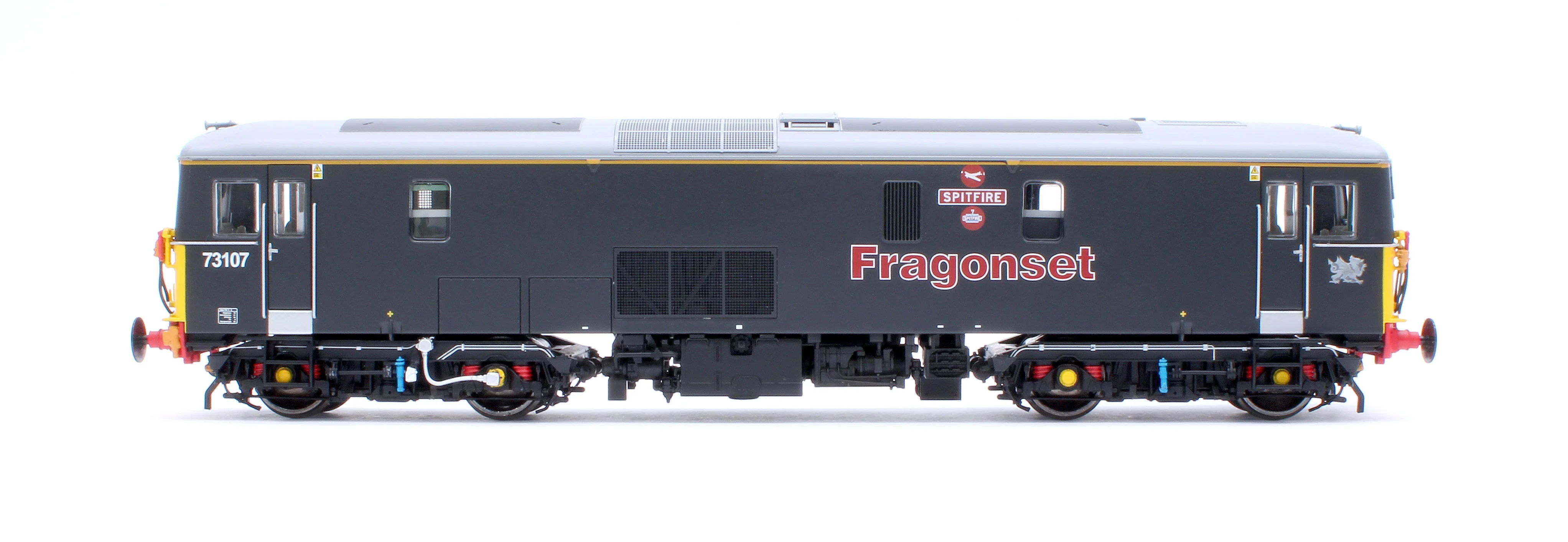 OLIV004 Class 73/1 73107 'Spitfire' Fragonset Black Electro-Diesel Locomotive (Exclusive Edition) - Image 5
