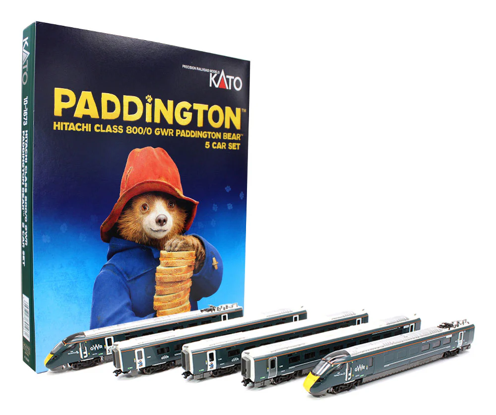 10-1673 -82634 Class 800/0 GWR IET 800 010 "Paddington Bear" 5 Car EMU