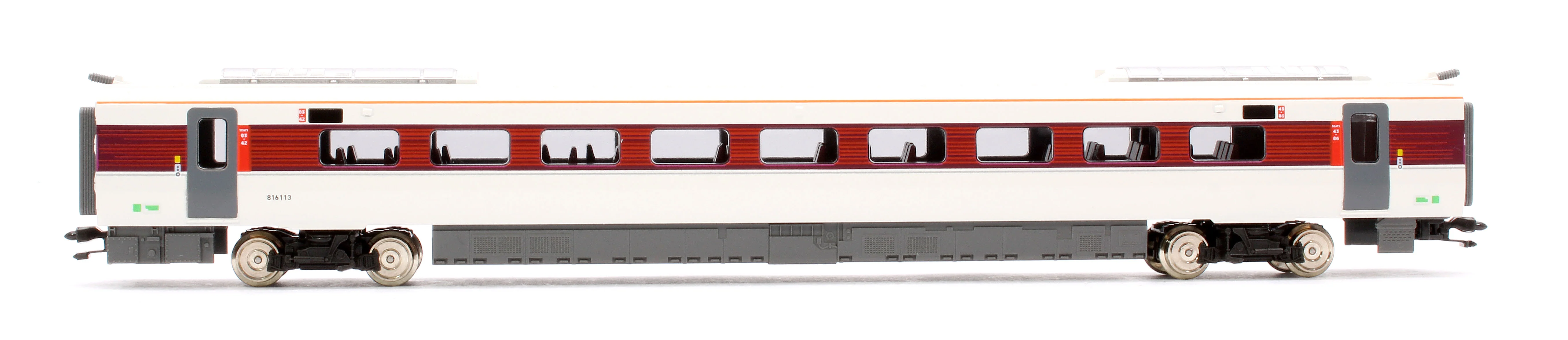 10-1675S Class 800 113 LNER Azuma 9 Car Train Pack - Sound Fitted - Image 13