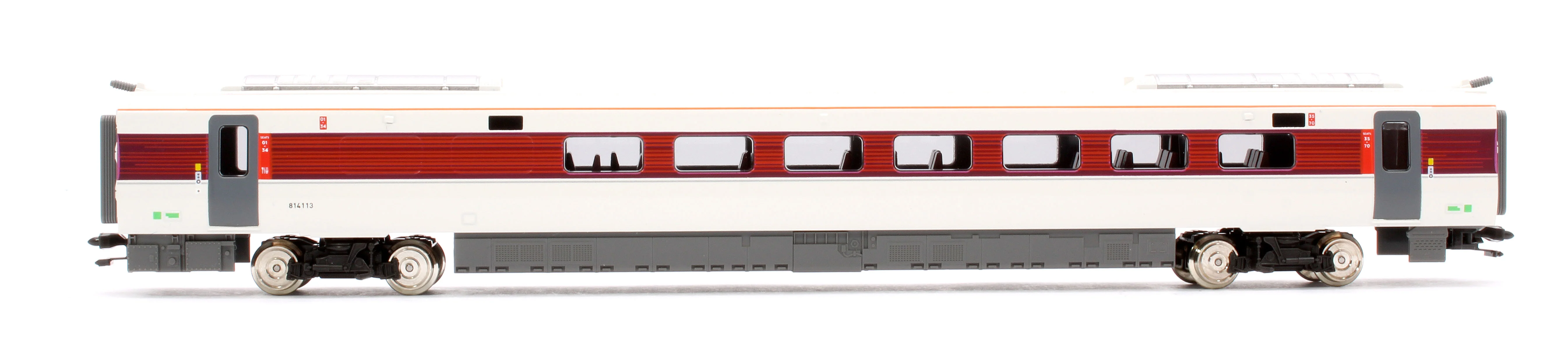 10-1675S Class 800 113 LNER Azuma 9 Car Train Pack - Sound Fitted - Image 9