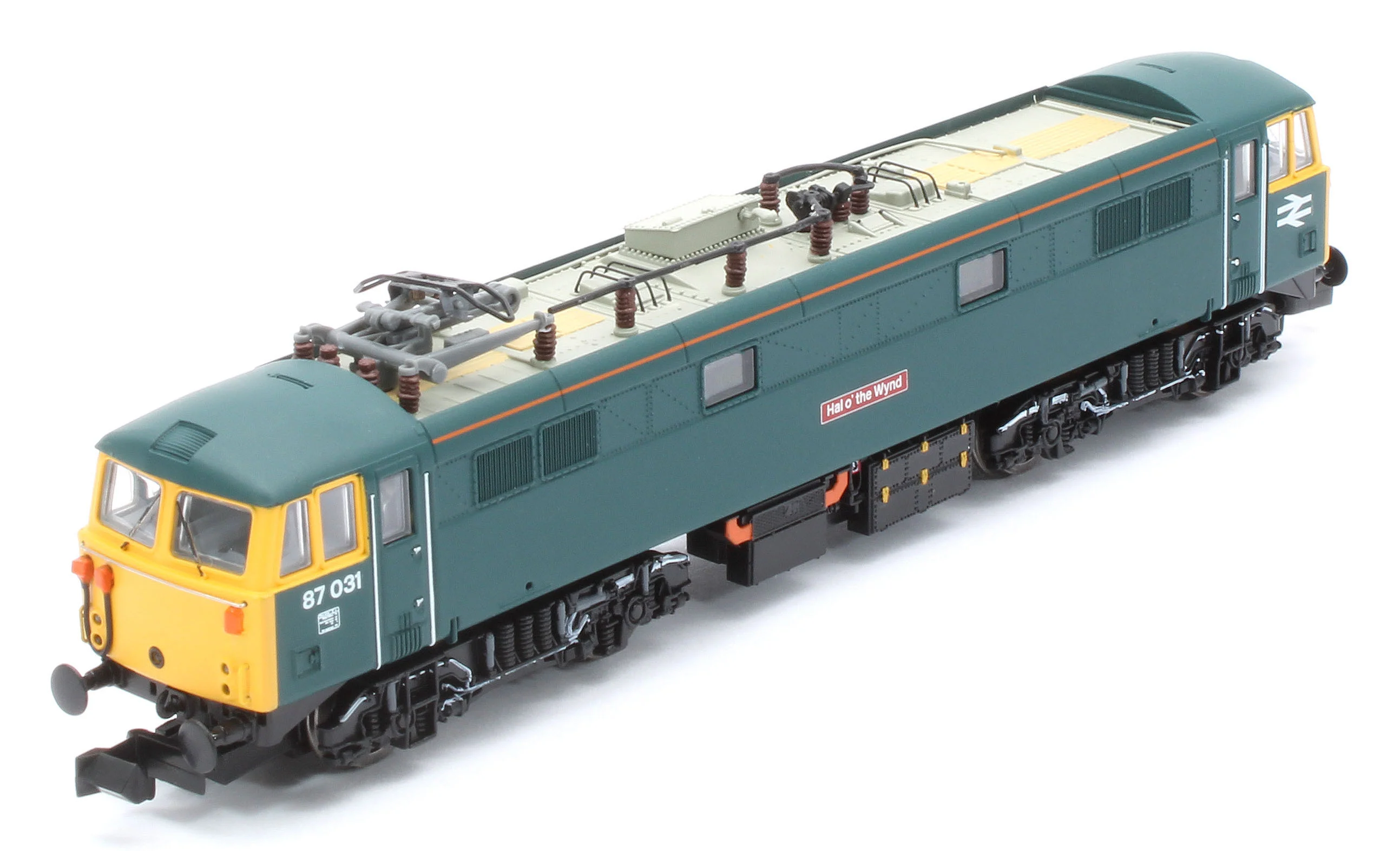 2D-087-001D Class 87 Hal'o'the Wynd 87031 BR Blue Electric Locomotive - DCC Fitted - Image 12