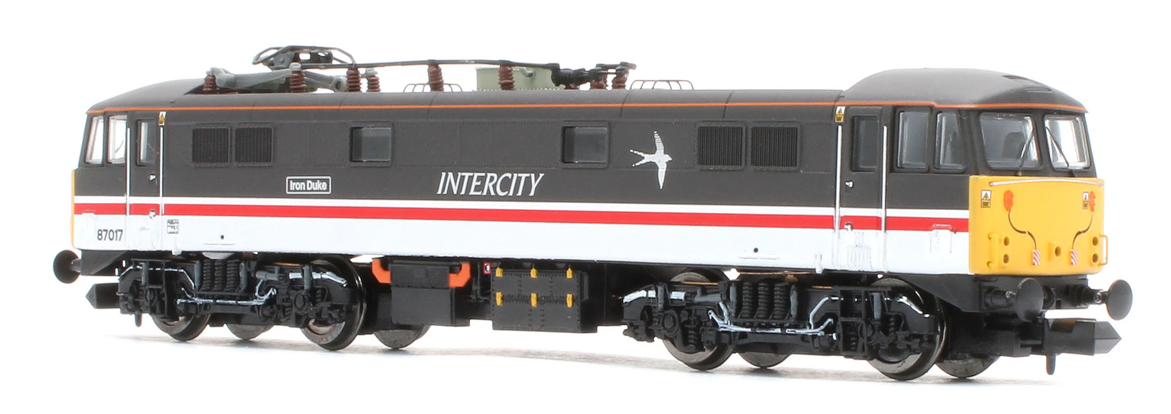 2D-087-002D Class 87 Iron Duke 87017 Intercity Swallow Electric Locomotive - DCC Fitted - Image 3