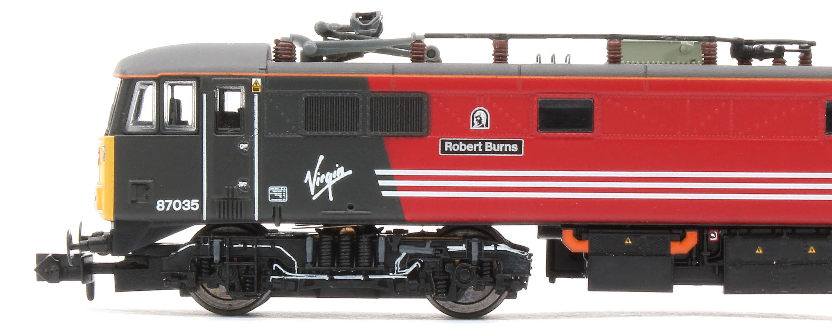 2D-087-003D Class 87 Robert Burns 87035 Virgin Trains Electric Locomotive - DCC Fitted - Image 9