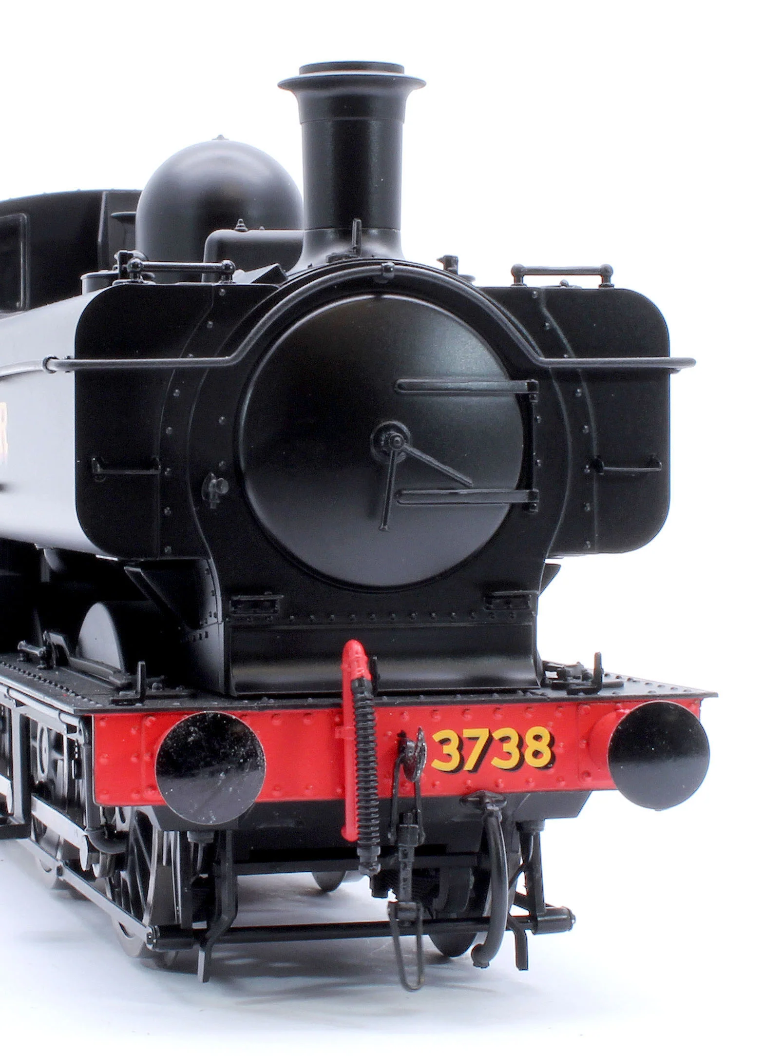 7S-007-019S Class 87xx Pannier GWR Black 3738 - Steam Tank Locomotive - Sound Fitted - Image 10