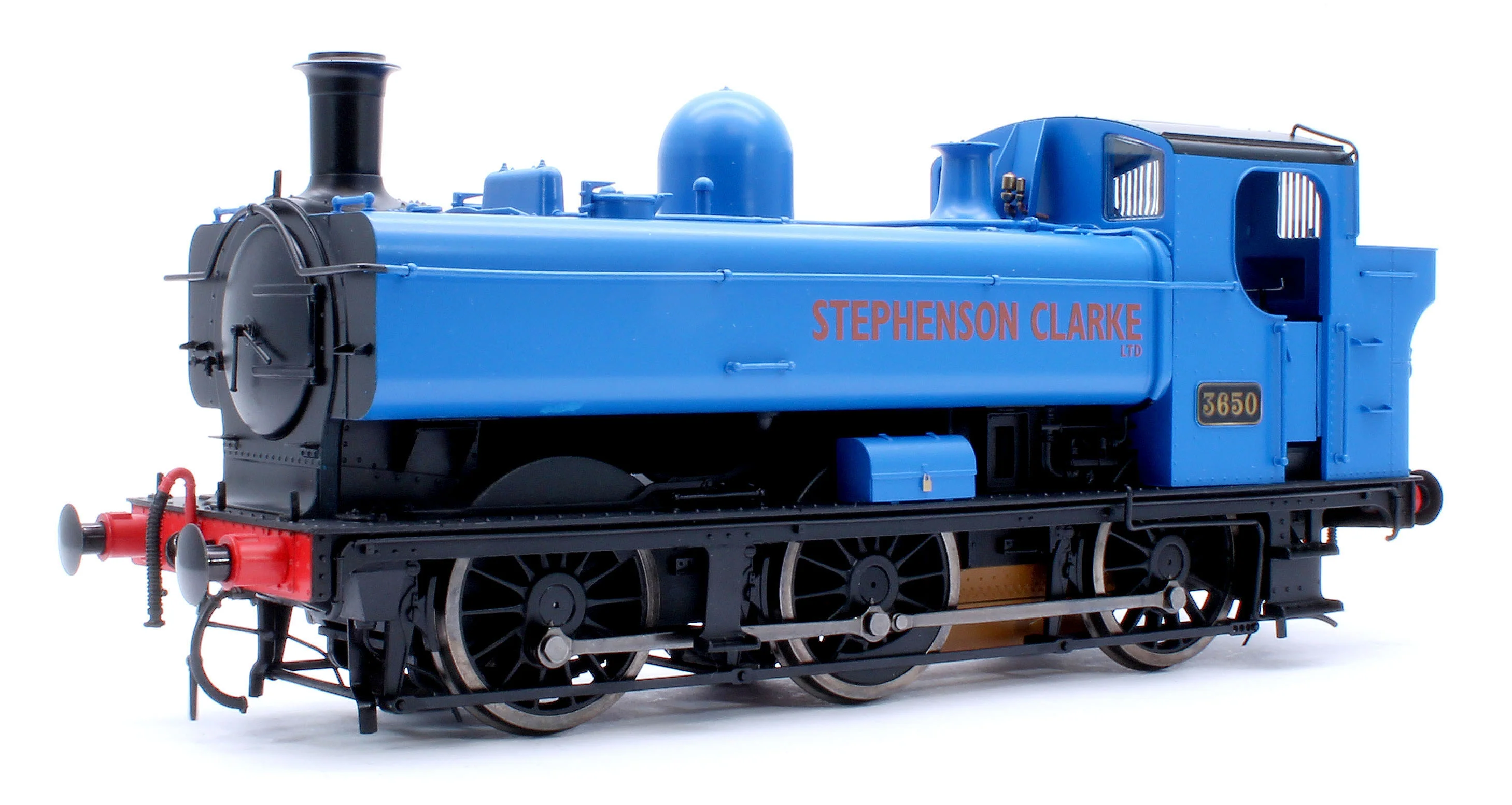 7S-007-017S Class 87xx Pannier Stephenson Clarke Blue 3650 - Steam Tank Locomotive - Sound Fitted