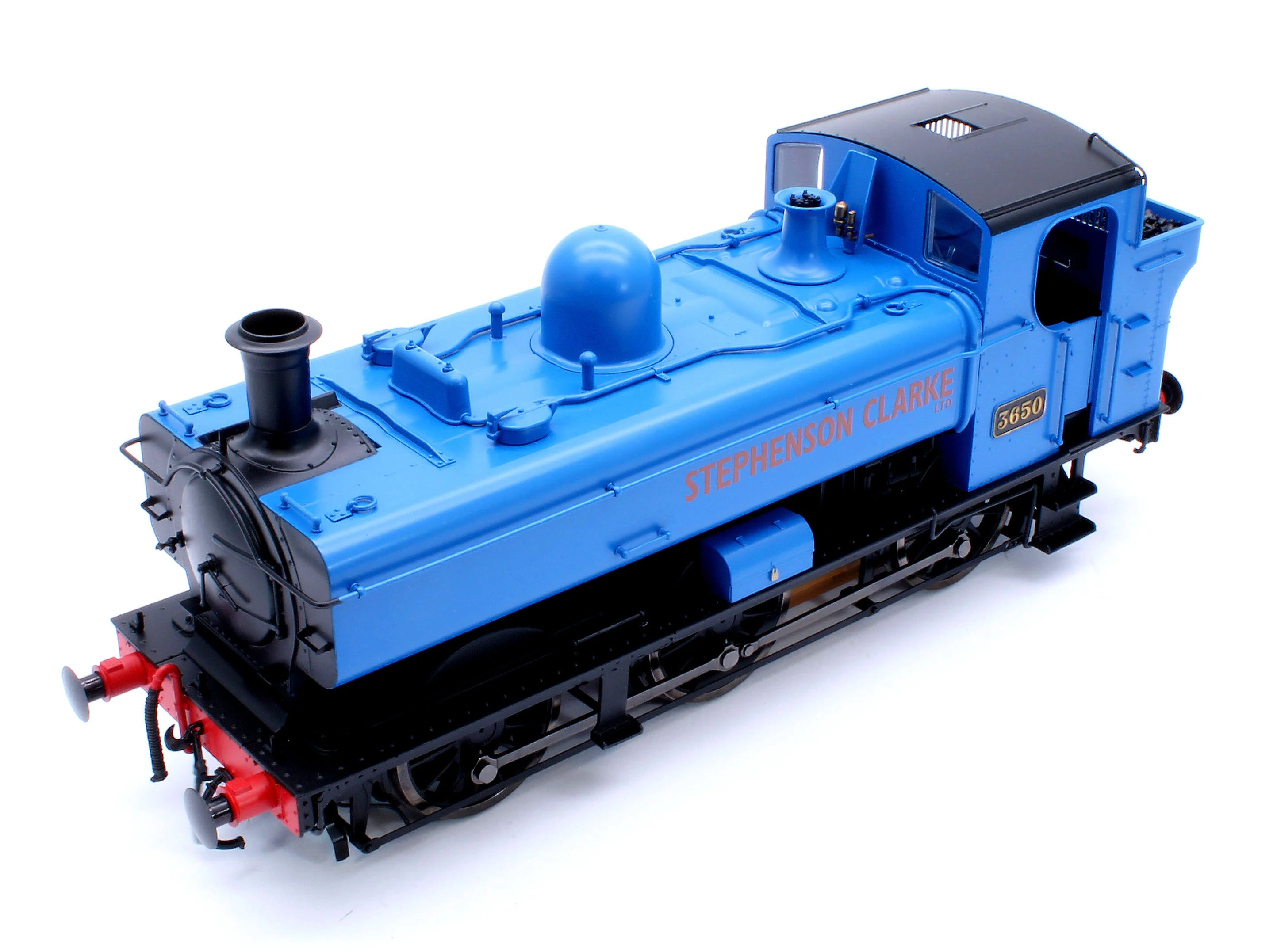7S-007-017S Class 87xx Pannier Stephenson Clarke Blue 3650 - Steam Tank Locomotive - Sound Fitted - Image 12