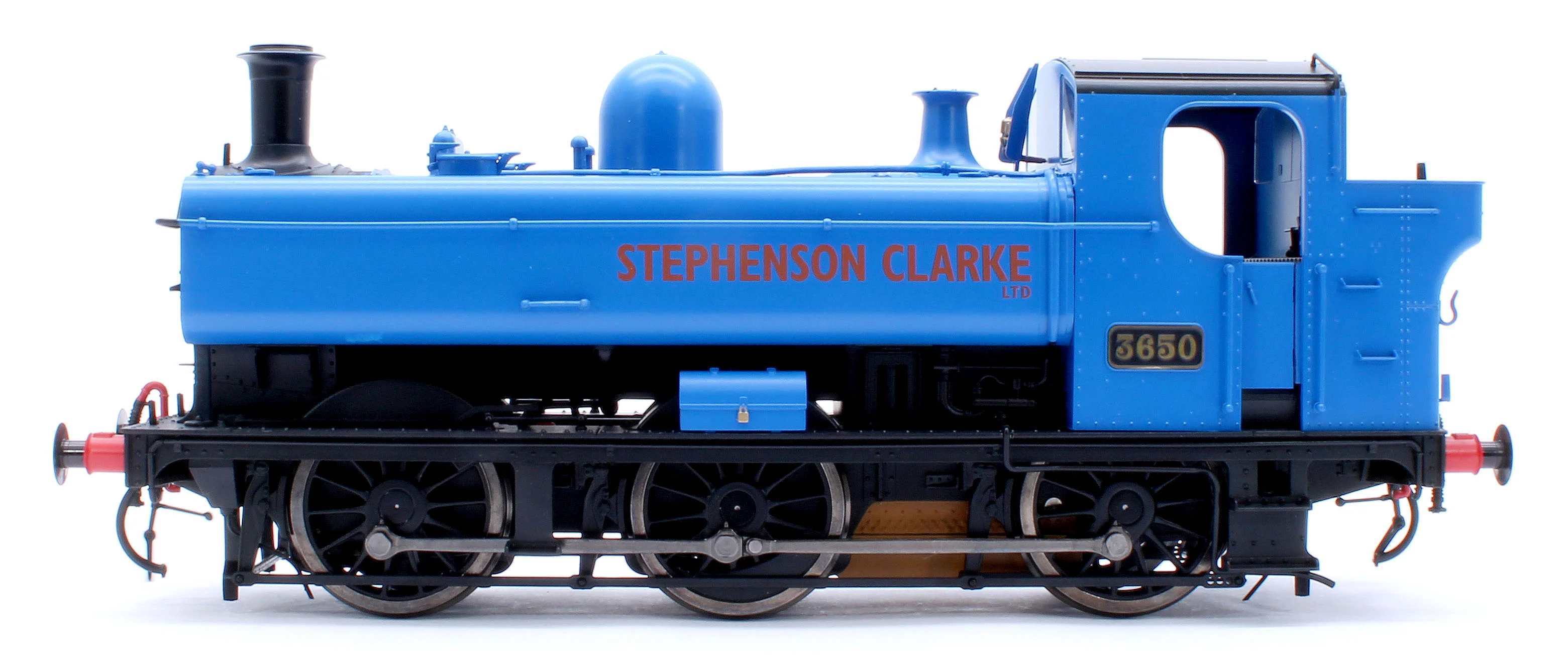 7S-007-017S Class 87xx Pannier Stephenson Clarke Blue 3650 - Steam Tank Locomotive - Sound Fitted - Image 2