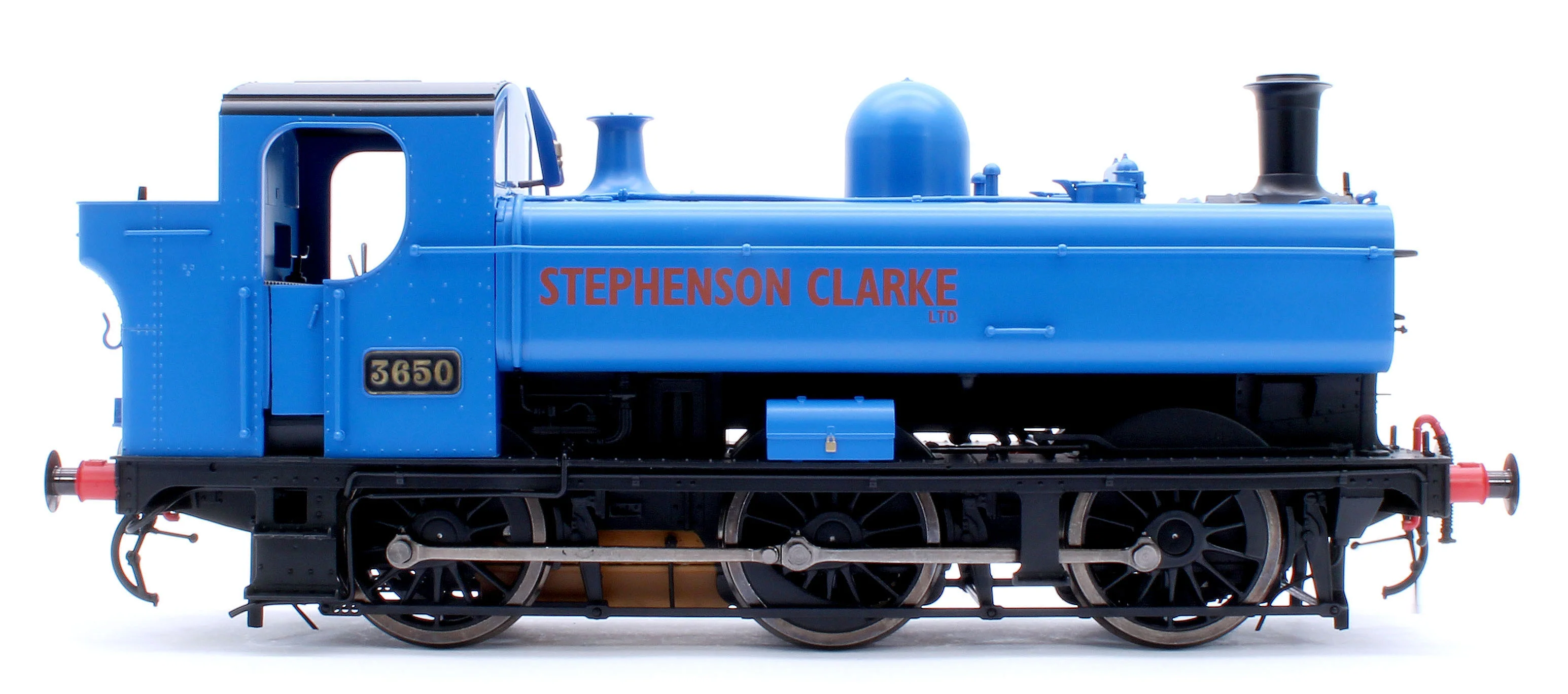 7S-007-017S Class 87xx Pannier Stephenson Clarke Blue 3650 - Steam Tank Locomotive - Sound Fitted - Image 5
