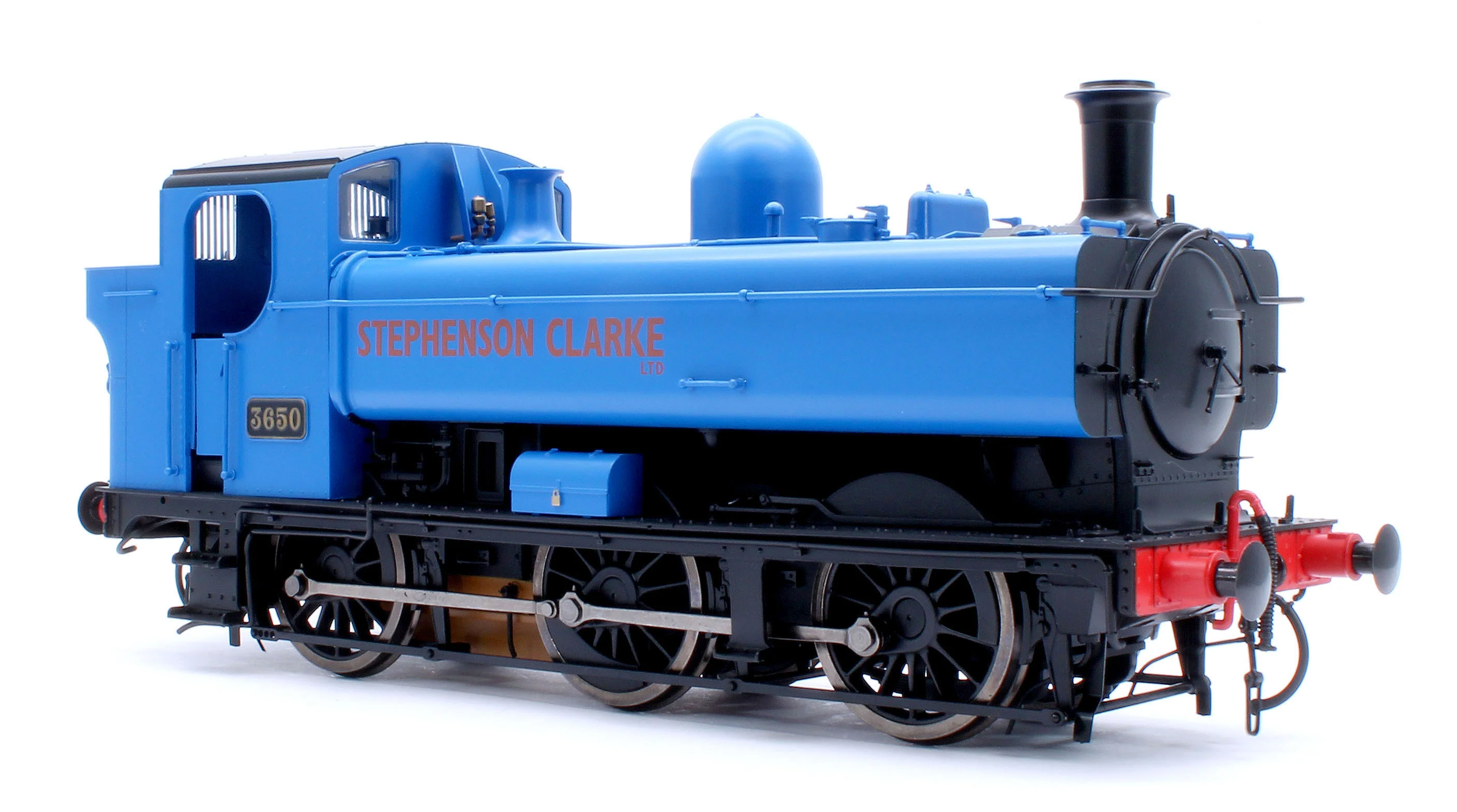 7S-007-017S Class 87xx Pannier Stephenson Clarke Blue 3650 - Steam Tank Locomotive - Sound Fitted - Image 6