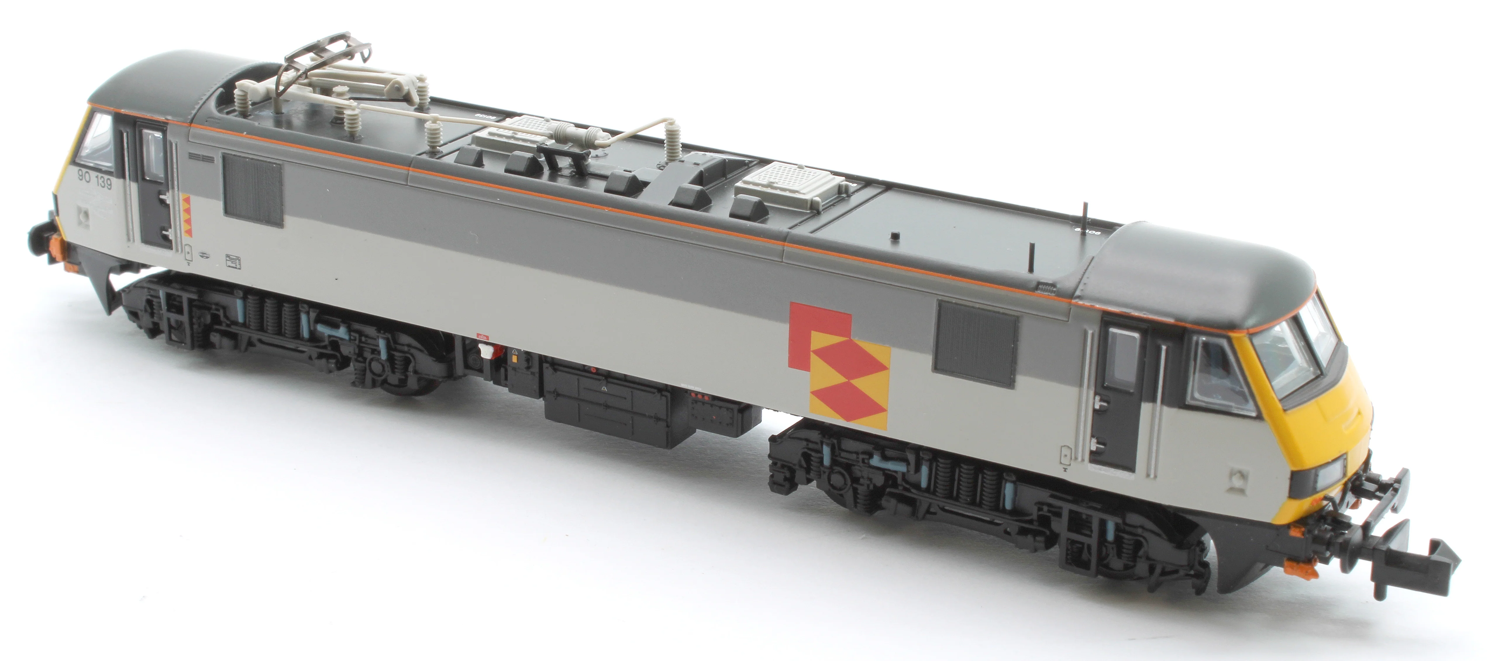 371-781ASF Class 90/1 90139 BR Railfreight Distribution Sector Electric Locomotive - DCC Sound - Image 9