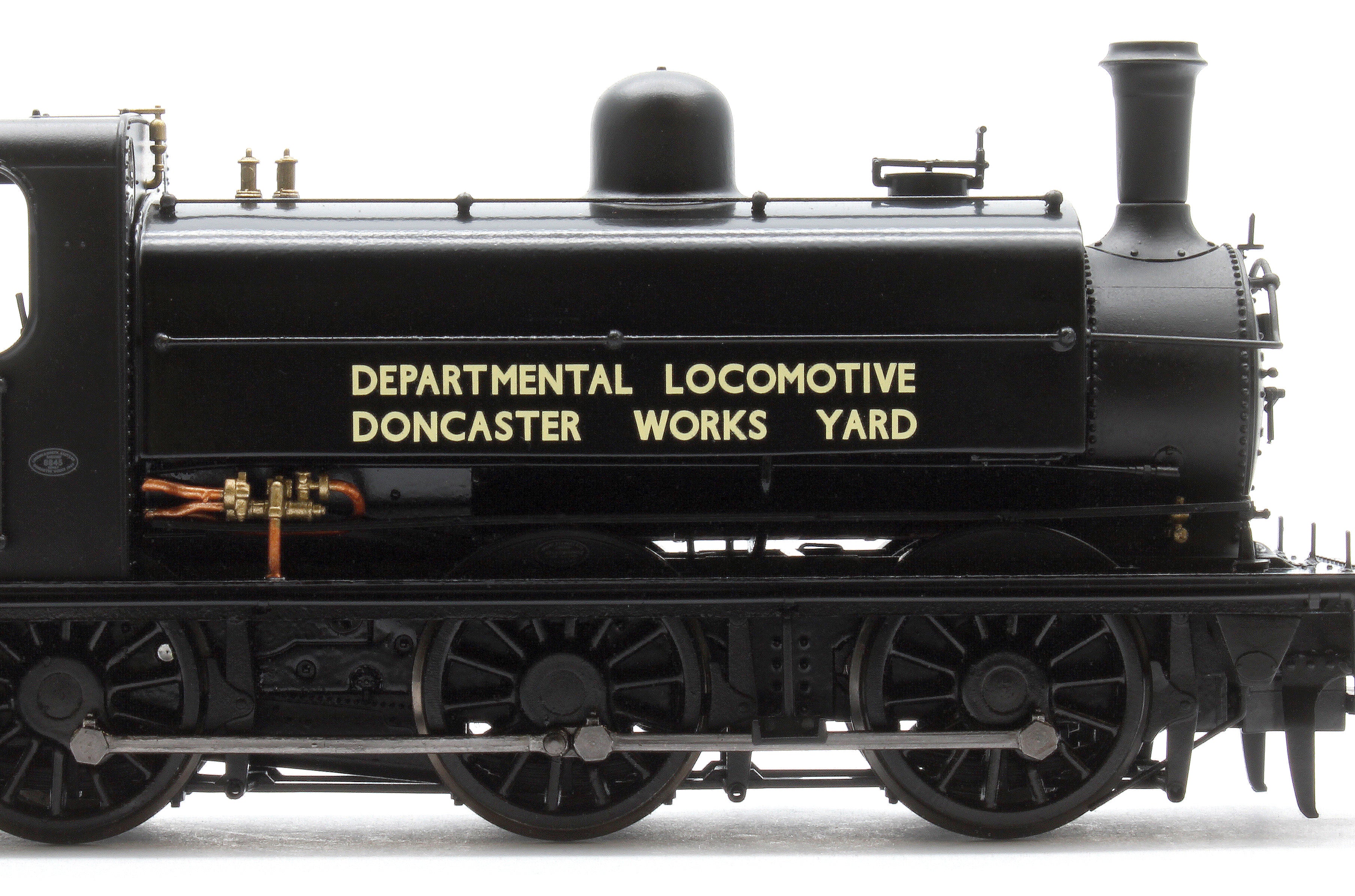 958513 Class J52/2 Doncaster Works Yard Black 0-6-0 Steam Tank Locomotive No.68845 - DCC Sound - Image 7