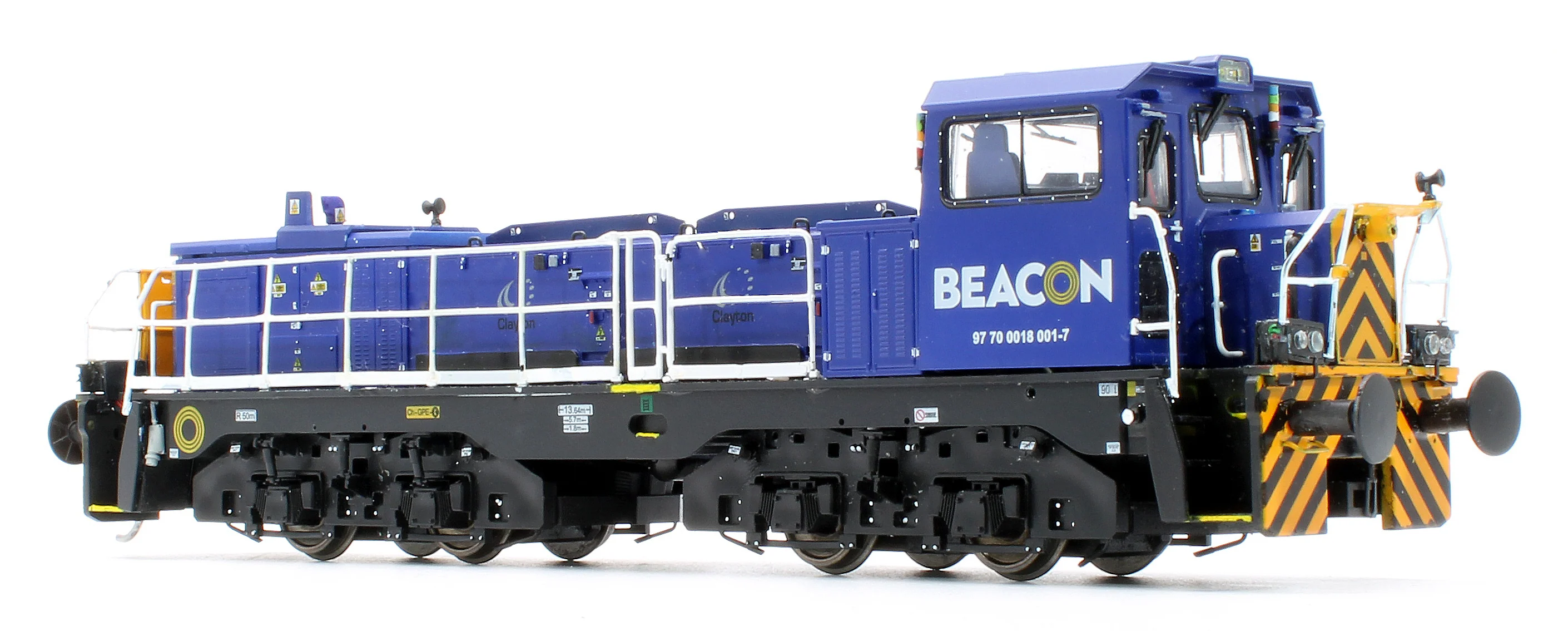 RT-CL18-BE-006 Clayton Class 18 (18006-15) / CBD90 Beacon Rail Hybrid Battery Diesel Locomotive (BMAC Light Cluster) - Image 4