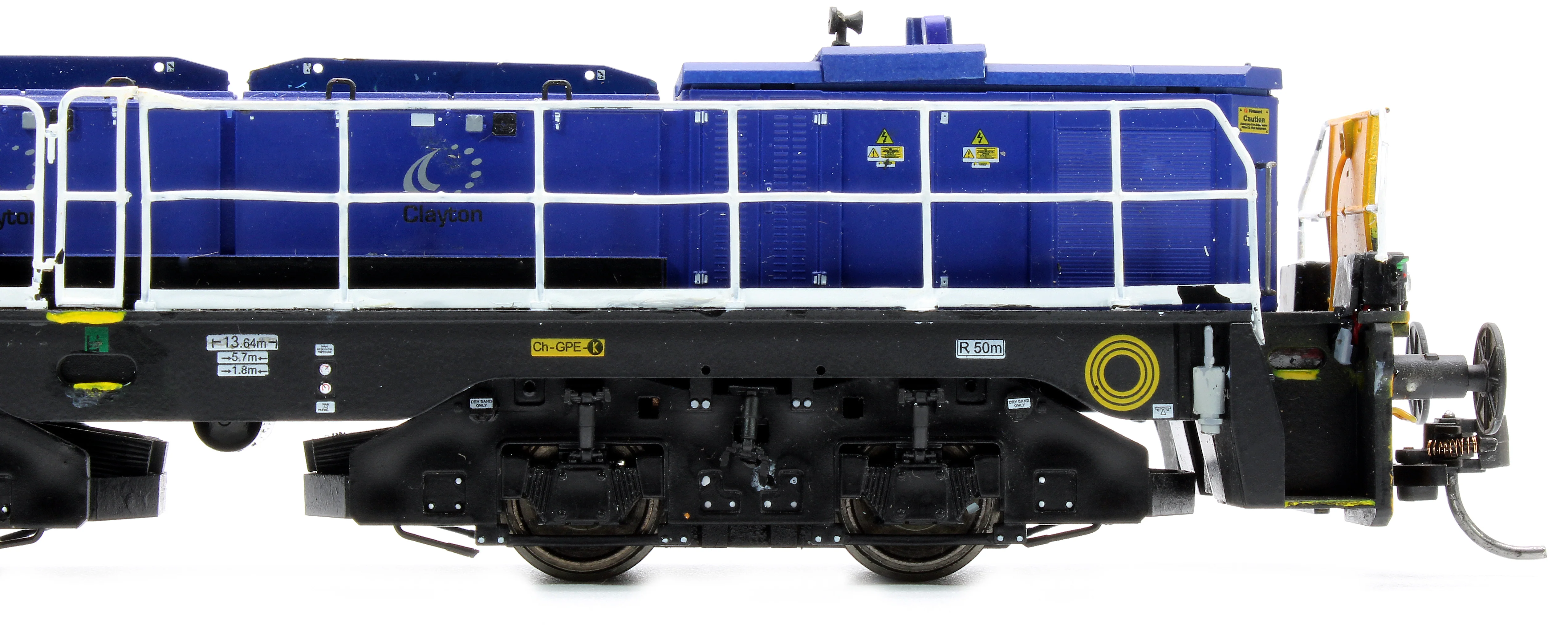 RT-CL18-BE-006 Clayton Class 18 (18006-15) / CBD90 Beacon Rail Hybrid Battery Diesel Locomotive (BMAC Light Cluster) - Image 6