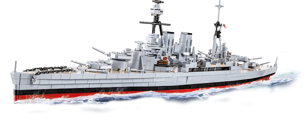 COB4830 HMS Hood WWII (2613 pcs) Model Kit