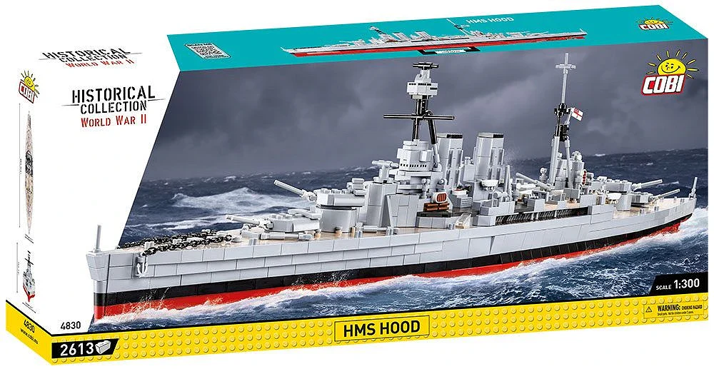 COB4830 HMS Hood WWII (2613 pcs) Model Kit - Image 13