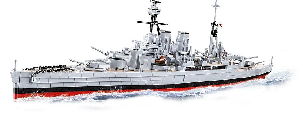 COB4830 HMS Hood WWII (2613 pcs) Model Kit - Image 4