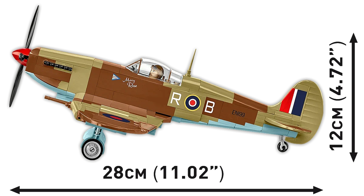 COB5764 Supermarine Spitfire MK.IXE WWII Model Kit - Image 12